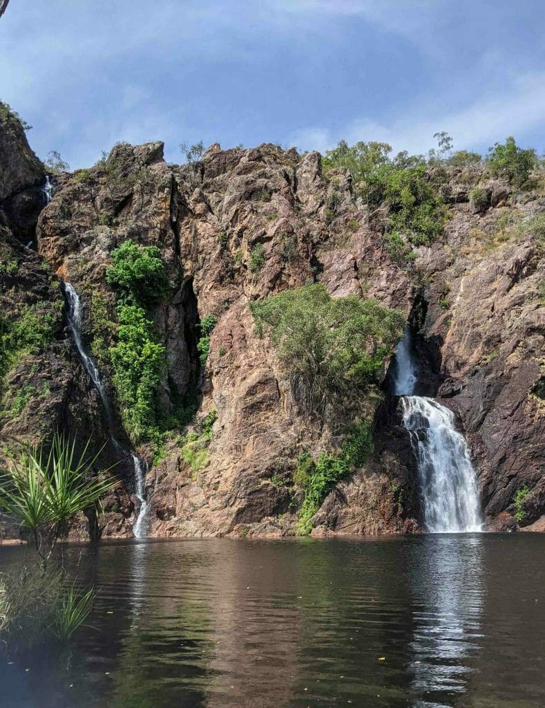 Road Tripping Through Litchfield National Park, Amy Fairall, Wangi Falls, waterfall, swimming hole