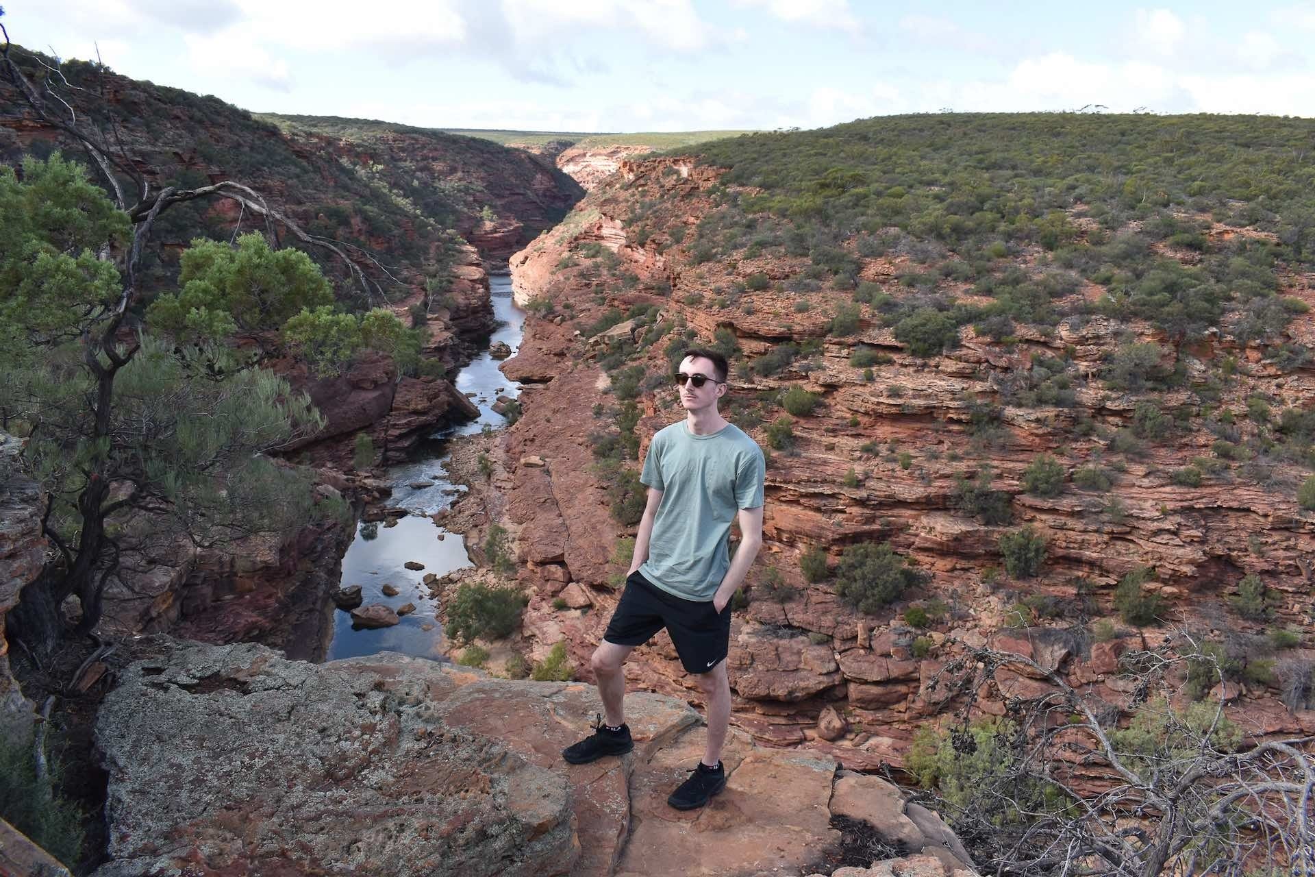 Z Bend is a Hiker’s Oasis Hidden Within The Sandstone - Jordan Claydon-Lewis, Kalbarri, Hiking, Rock formations, river