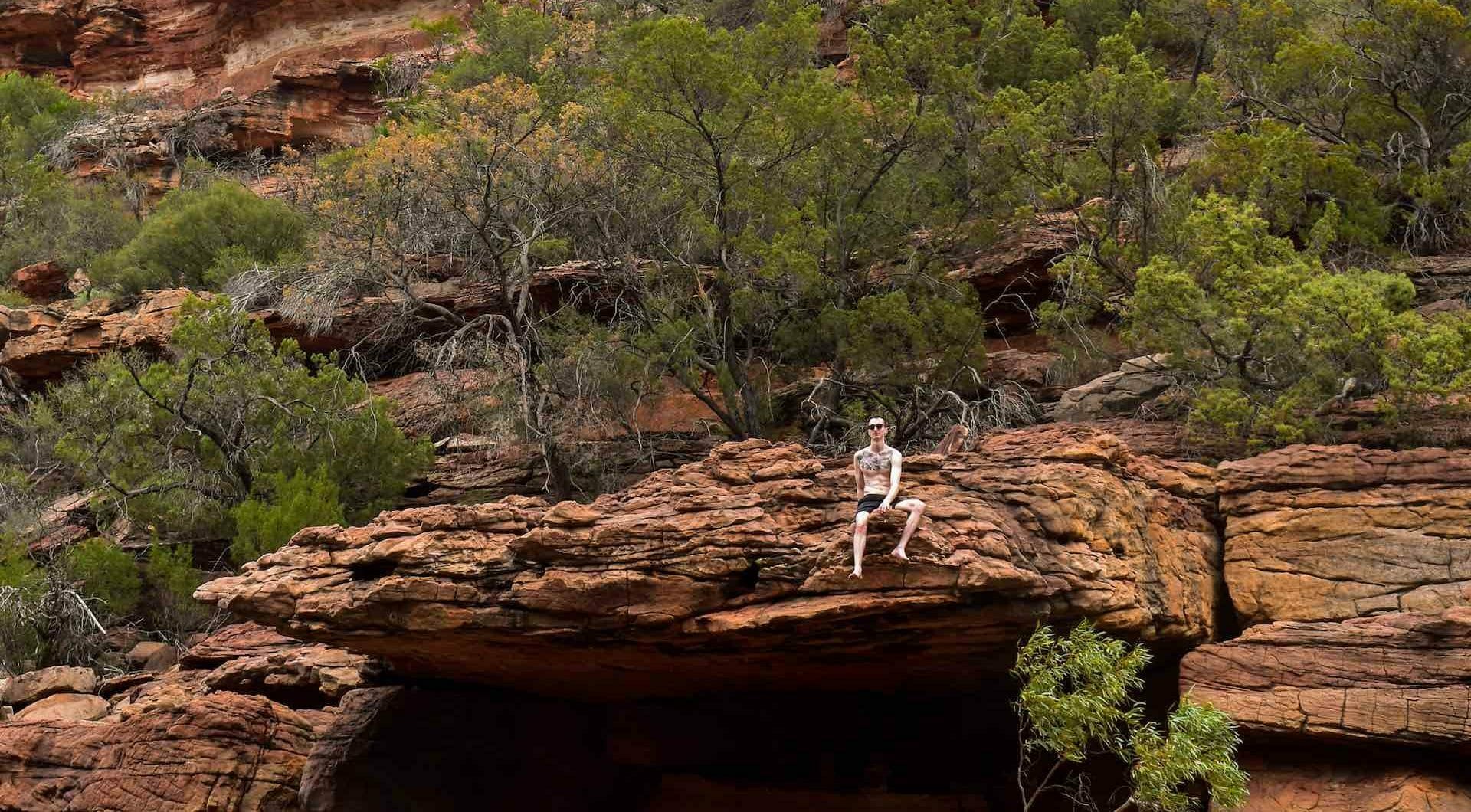 Z Bend is a Hiker’s Oasis Hidden Within The Sandstone - Jordan Claydon-Lewis, Kalbarri, Hiking, Rock formations