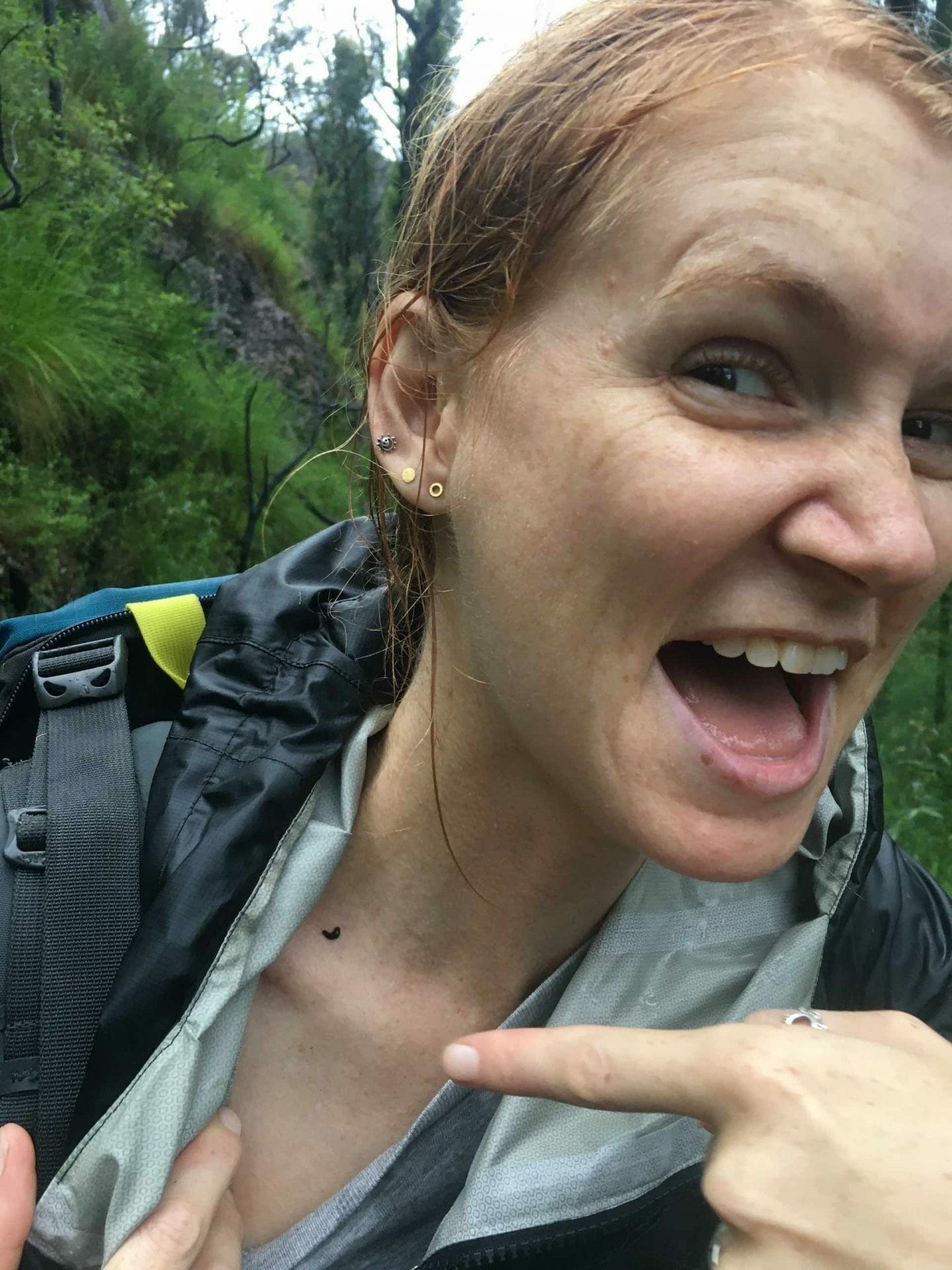 Off The Beaten (Historic Nightcap) Track – Byron Bay’s Best Hidden Hike, Alice Forrest, woman, leech