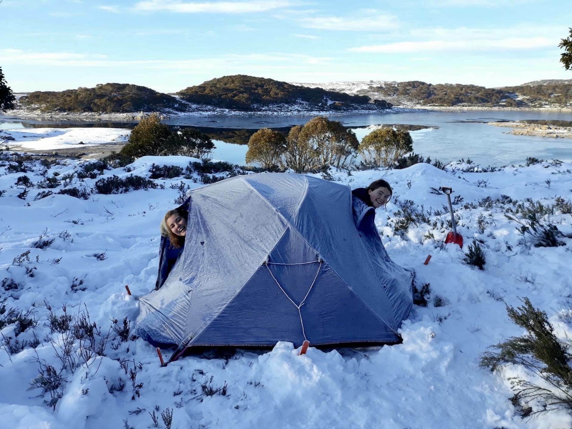 Best Places in Victoria for Your First Snow Camping Trip - Ruby Mangelsdorf, snow hiking, skiing, snow