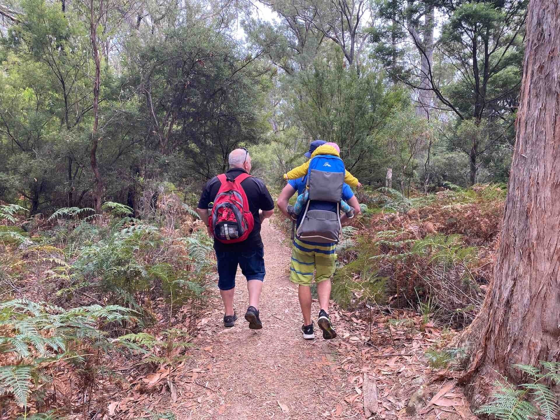 Discovering Indigenous Culture in lutruwita / Tasmania on a Week Long Road Trip - Sarah Tayler, Tulampanga Alum Cliffs, Tasmania, Family, Baby
