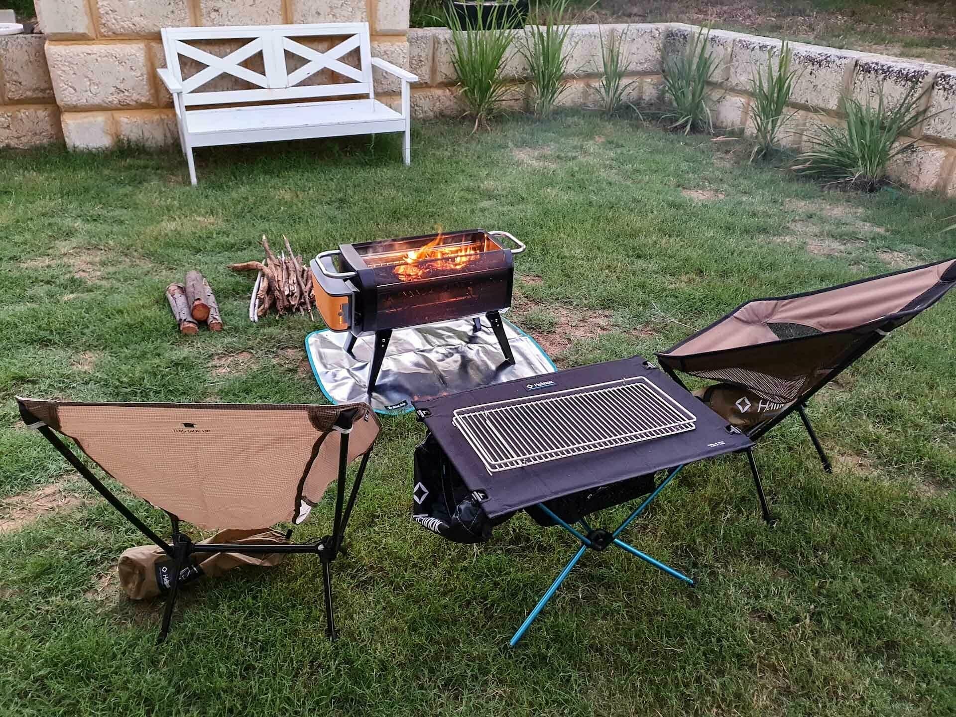 biolite, firepit, wraps