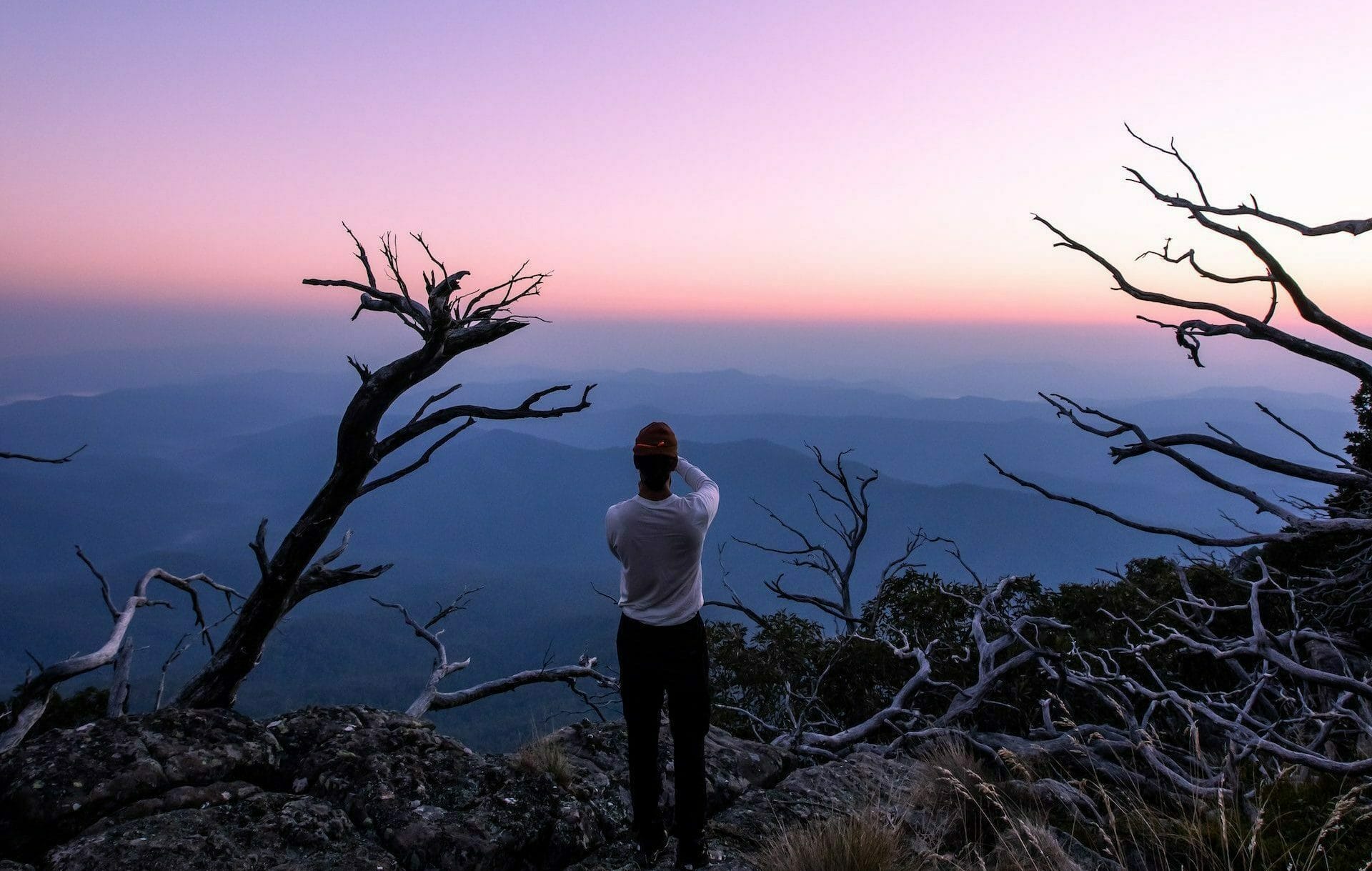 Mt Cobbler Summit Makes For a Stunning Sunrise And Overnight Hike, photo by Henry Brydon, sunrise, Jono, photo, mountains, Wangaratta, Victoria