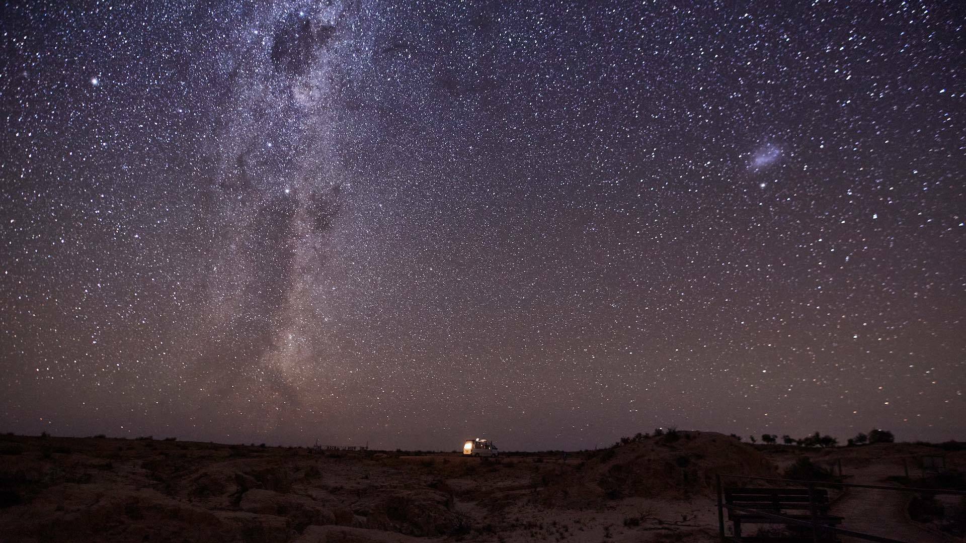 Night Hiking Mungo National Park - Joe Cuzzocrea, Stargazing, Mungo National Park