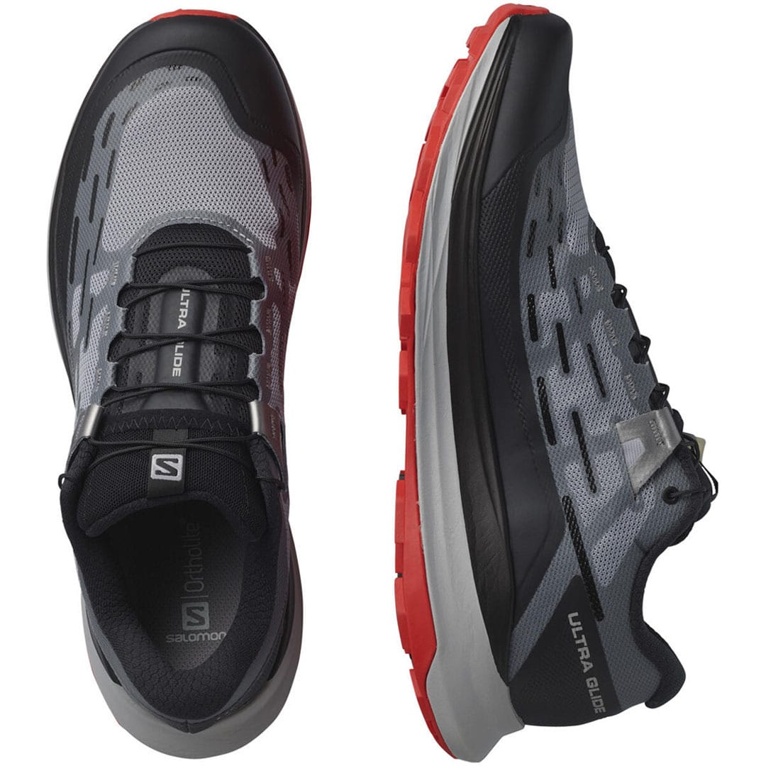 靴・ブーツ・サンダルその他 Salomon Ultra Glide Black Aloy Goji Berry L41430500 Salomon Ultra Glide Trail Running Shoe – Review