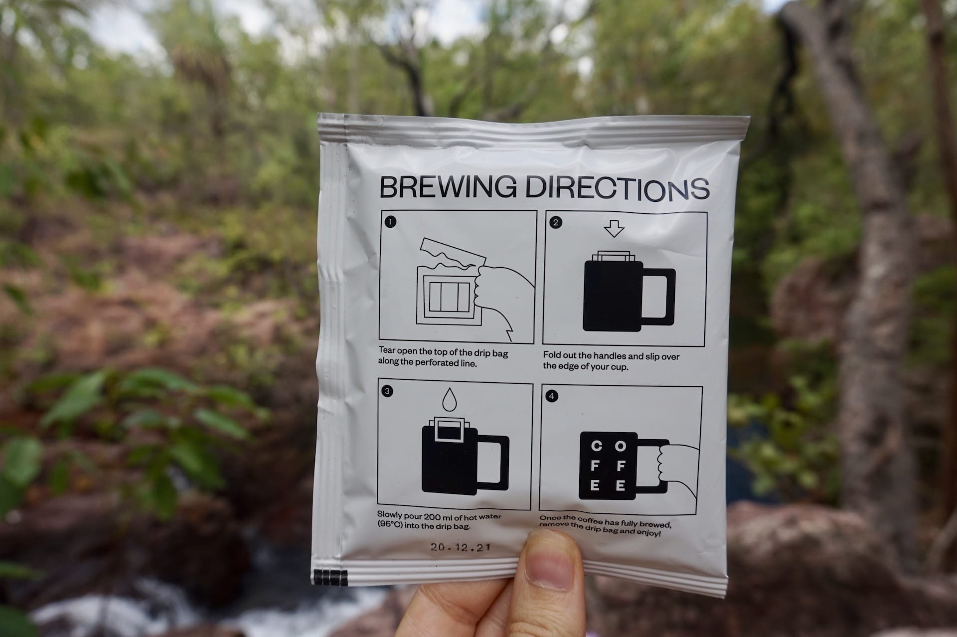 Could Stitch Coffee's Ready-to-Brew Products be the Perfect Outdoor Cuppa?, Amy Fairall, coffee bag