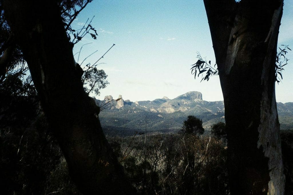 What You’re Missing Out on by Staying on The Coast, Amy Fairall, film photo, Warrumbungles, mountains