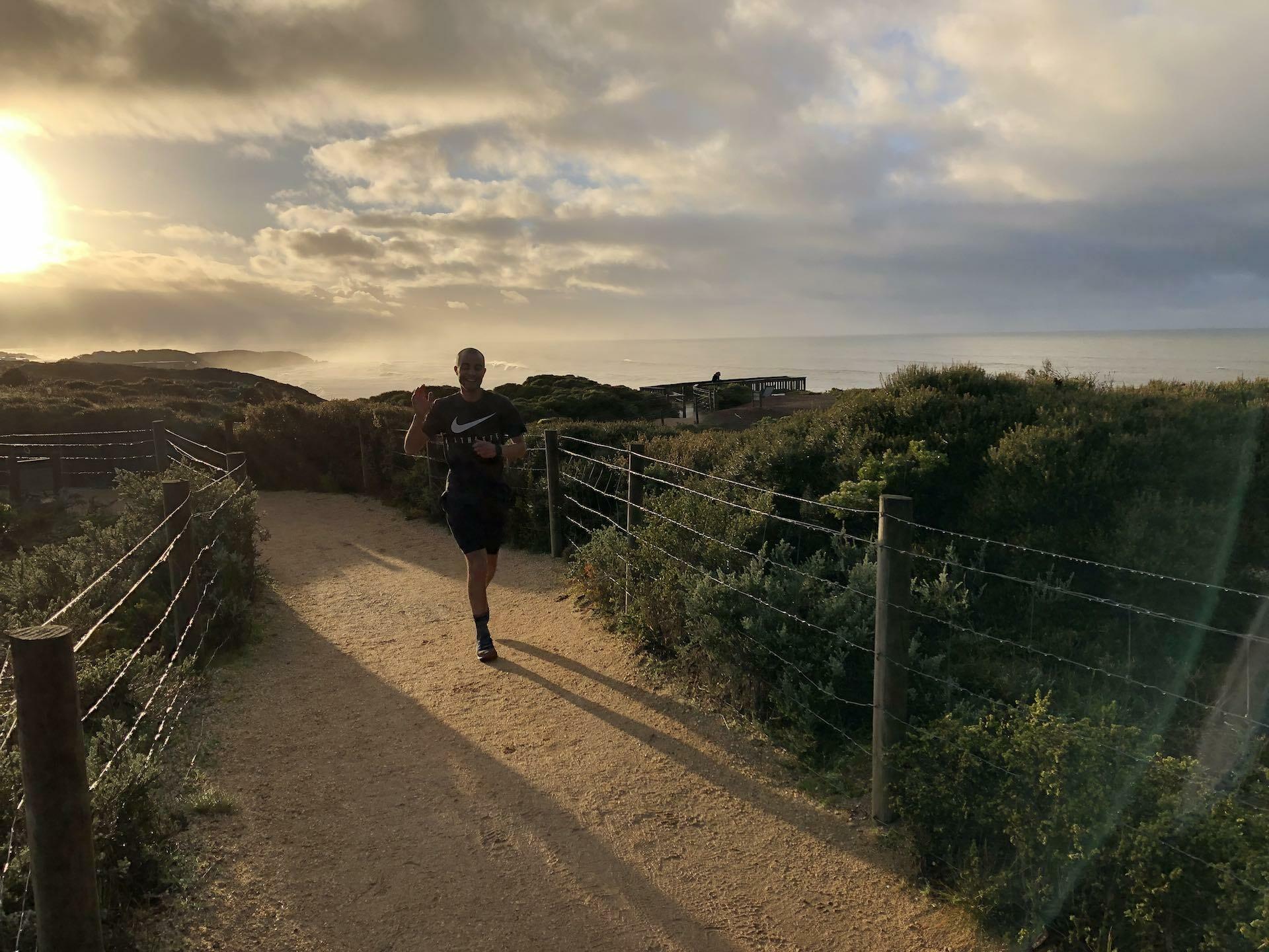 What happens when you run the Surf Coast Walk? - Leah Furey, Running, Surf Coast Walk, Jan Juc Cliffs