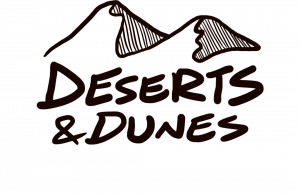 Deserts and dunes logo unlock outside