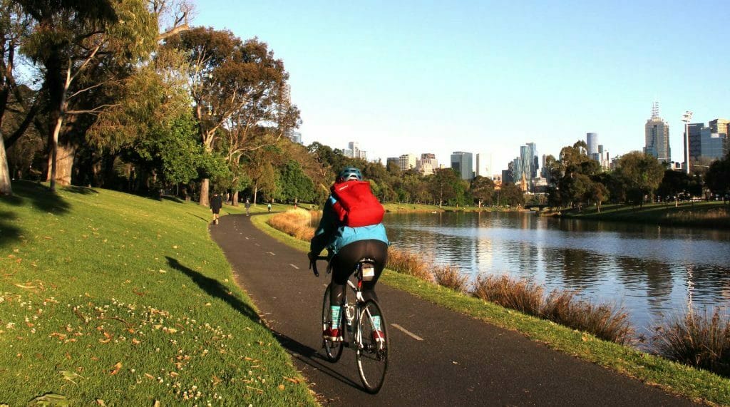 A Guide to Melbourne's Bike Paths, Abby Vogelsang, city trail, ride, bike