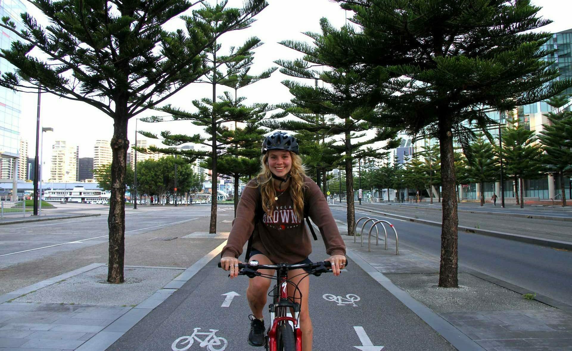 A Guide to Melbourne's Bike Paths, Abby Vogelsang, Capital City Trail, ride, bike, smile