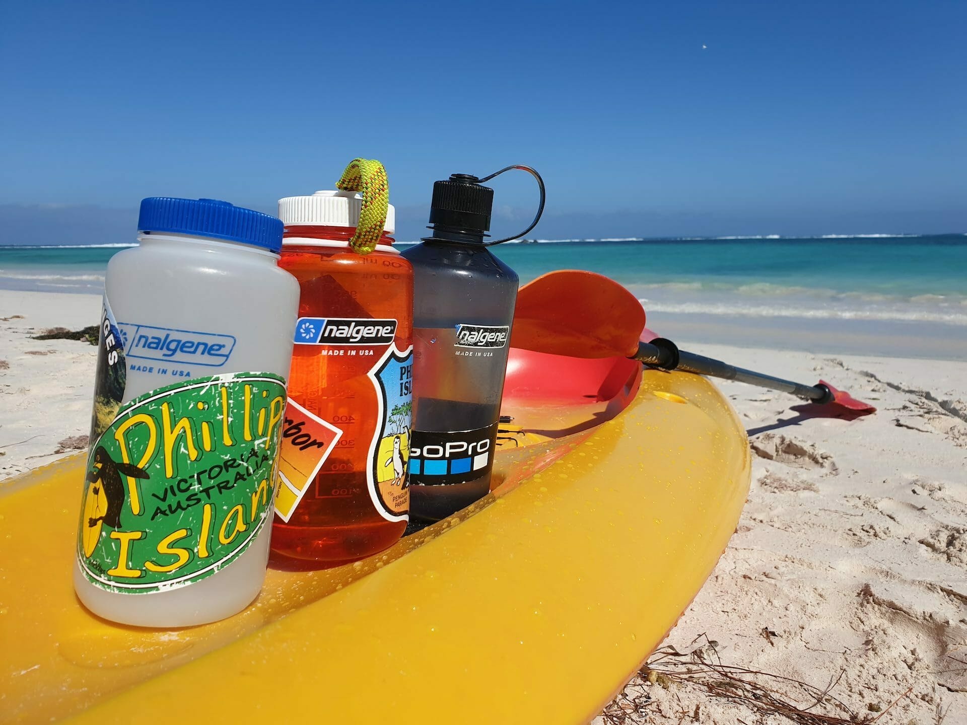 Essential Gear For Your Camp Kitchen, Vanessa Hidayat - camp kitchen, Drink bottle, nalgene, Water