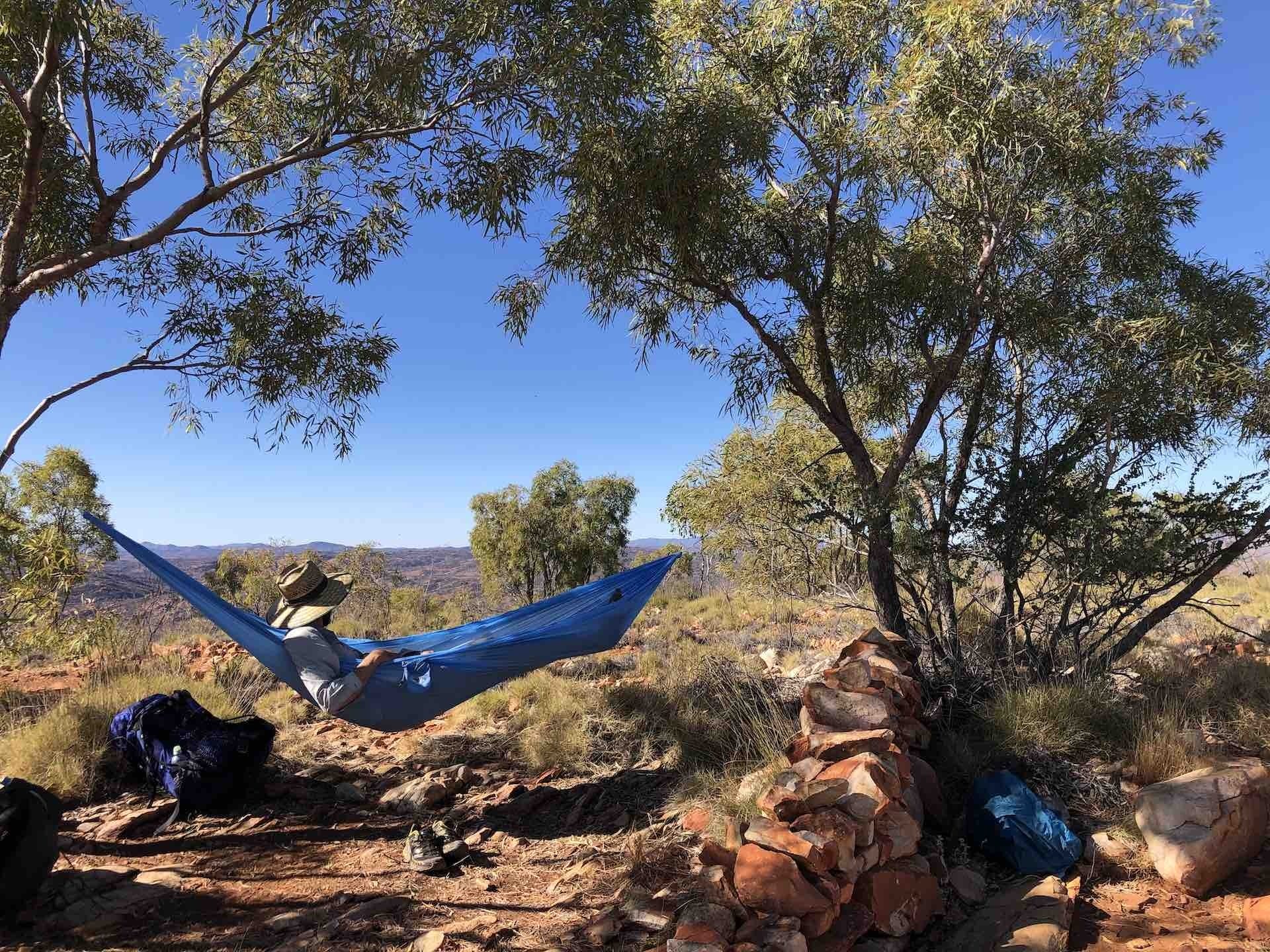 6 Mistakes to Avoid When Planning Your Hiking Trip, Alice Wisse - hiking, larapinta, wildflowers, hammock