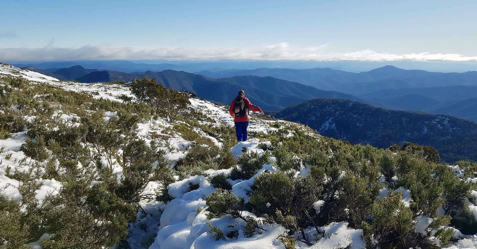 Summiting The Bluff is a Truly Unique High Country Adventure, Dante Di Paolo - Bluff, Alpine, Hiking, Snow