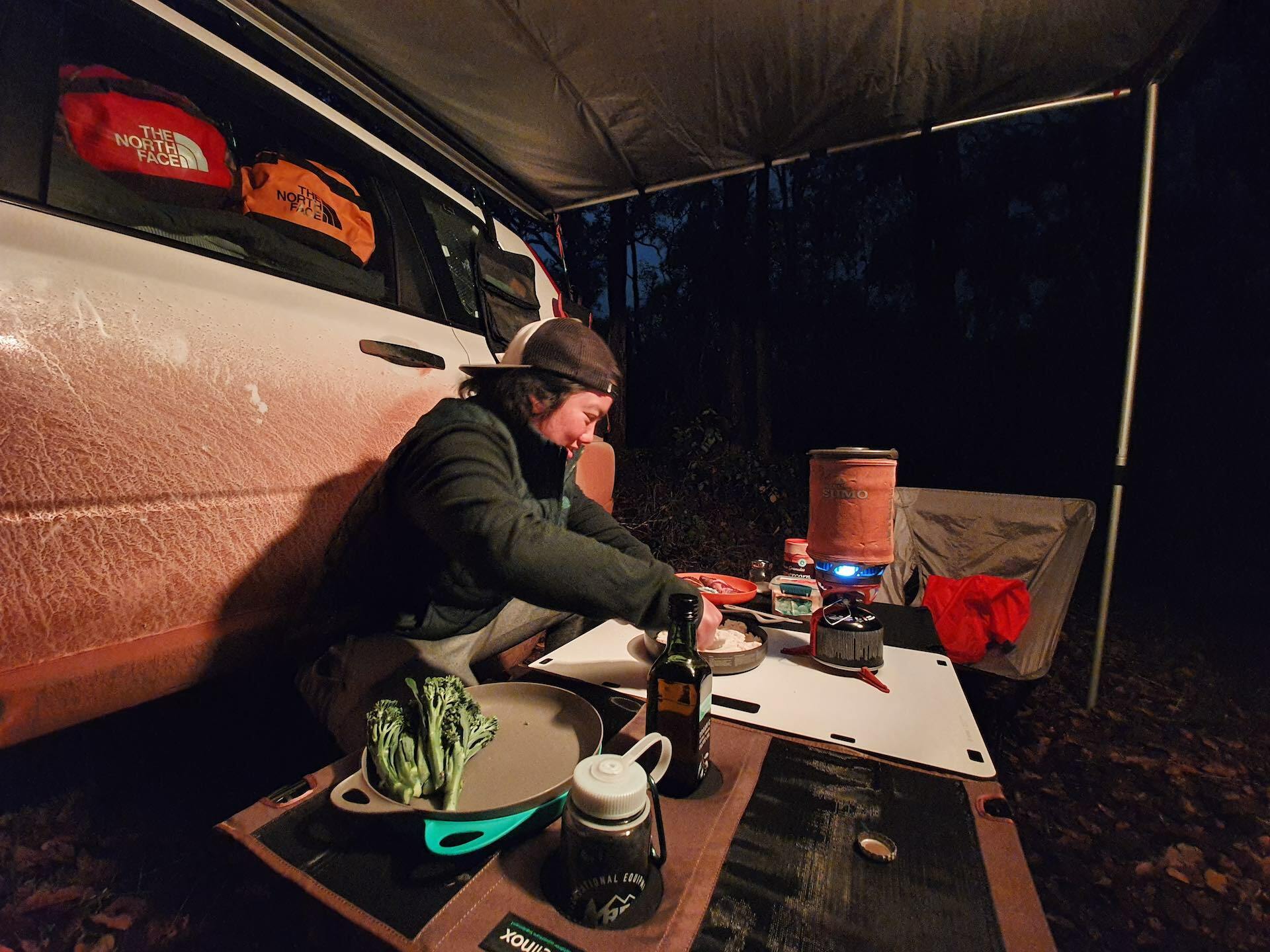 The Do’s and Don’ts of Boondocking – Sleeping in Your Car, Rebecca Burton - Car Camping, camp kitchen, cooking, camp food