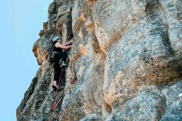 Low on Legs, High on Determination – My Journey to Becoming an Adaptive Climber, Sarah Larcombe - Adaptive climbing, rockclimbing, disability
