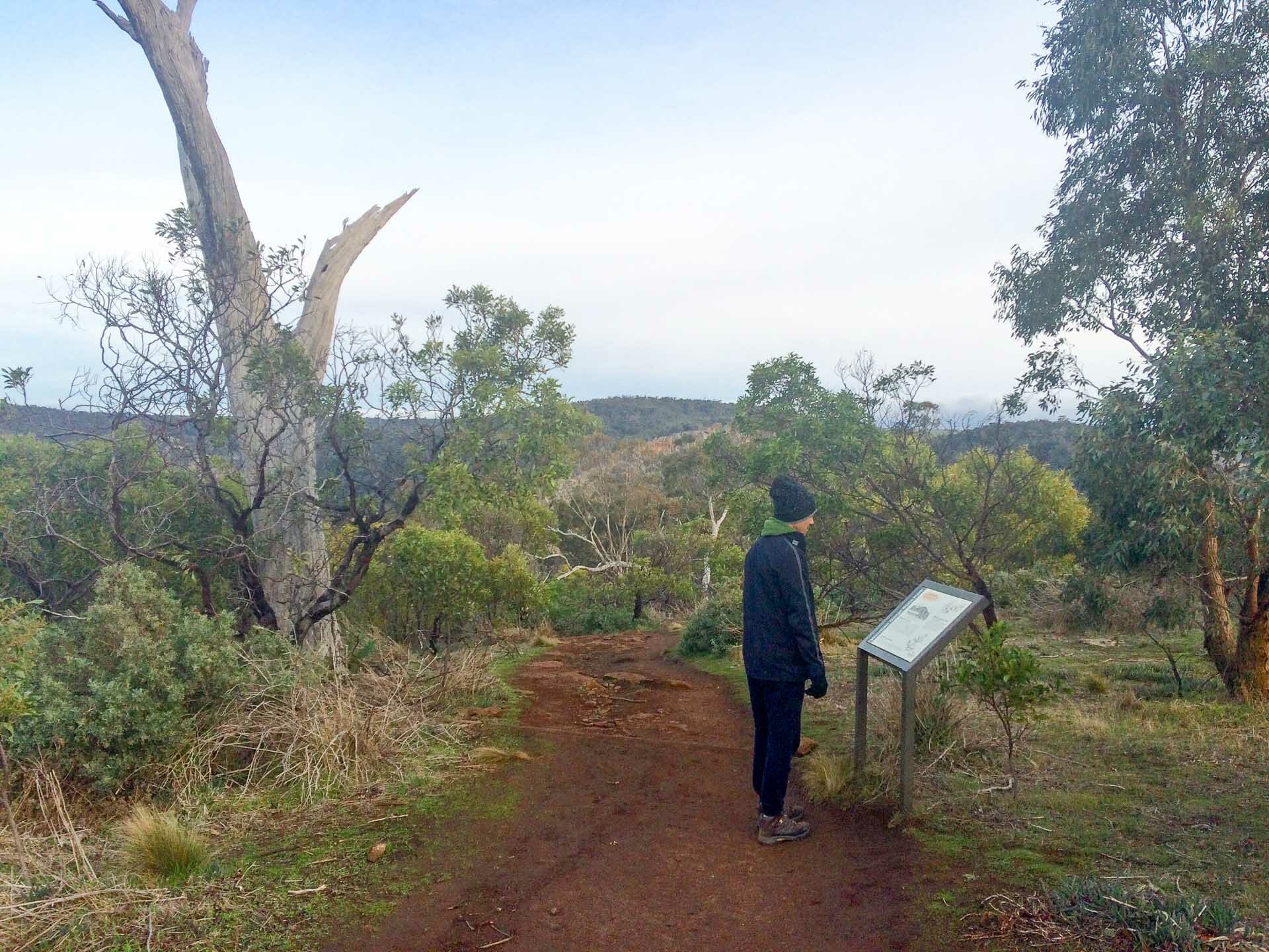 Werribee Gorge Circuit Walk – A Tough Hike Near Melbourne, Leah Furey - Weerribee Gorge, hiking, On the trail - Werribee Gorge Circuit Walk