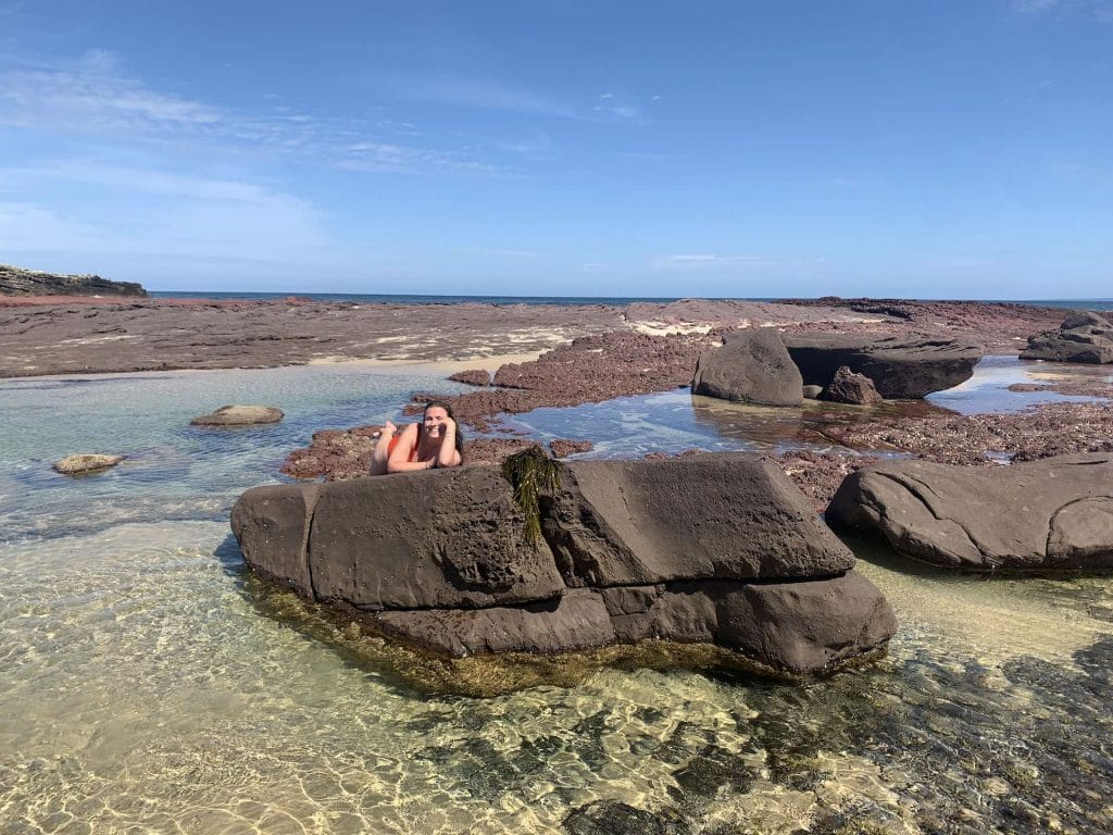 Haycock Point is a Jewel Among South Coast Swim Spots, Steph Lentz - Haycock Point, Ben Boyd National Park, beach, coastal swim
