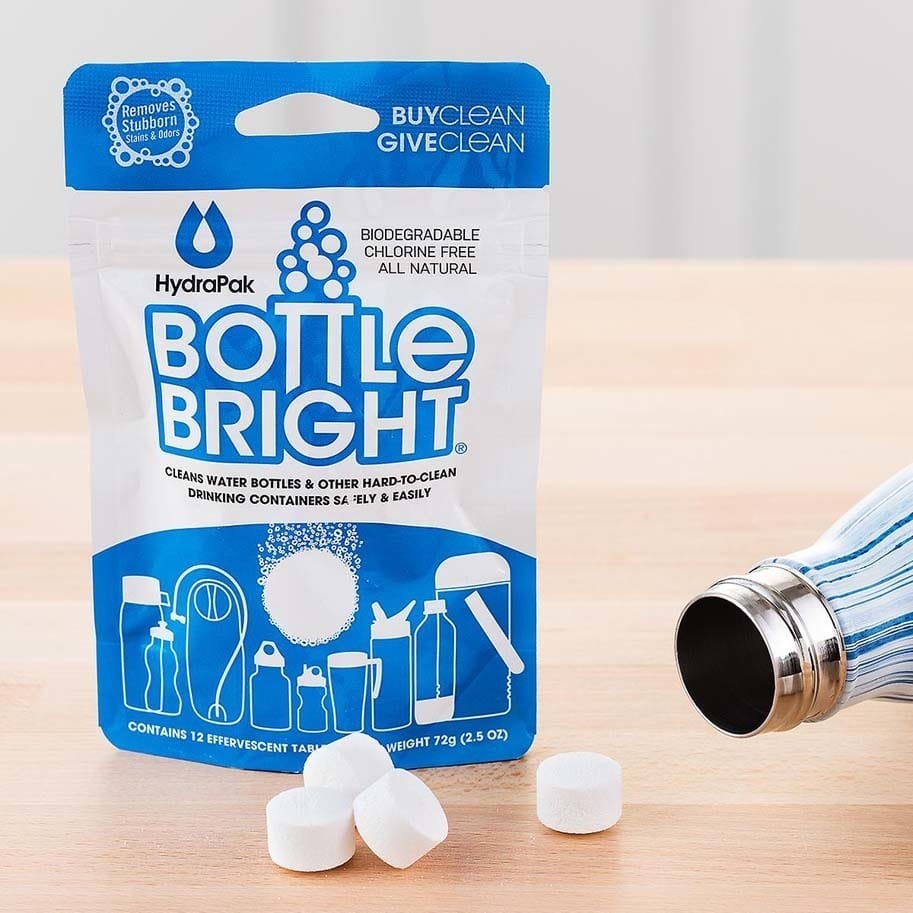 How To Clean Water Bottles, Flasks and Hydration Bladders