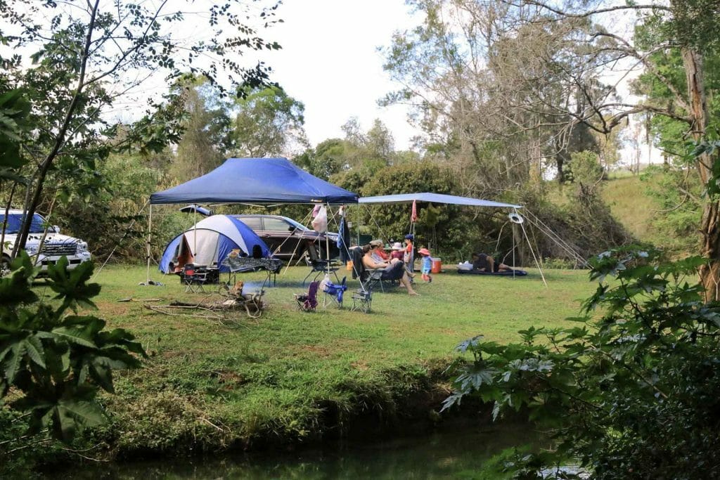 great northern get out there, bluff creek campgrounds, camping, riverside