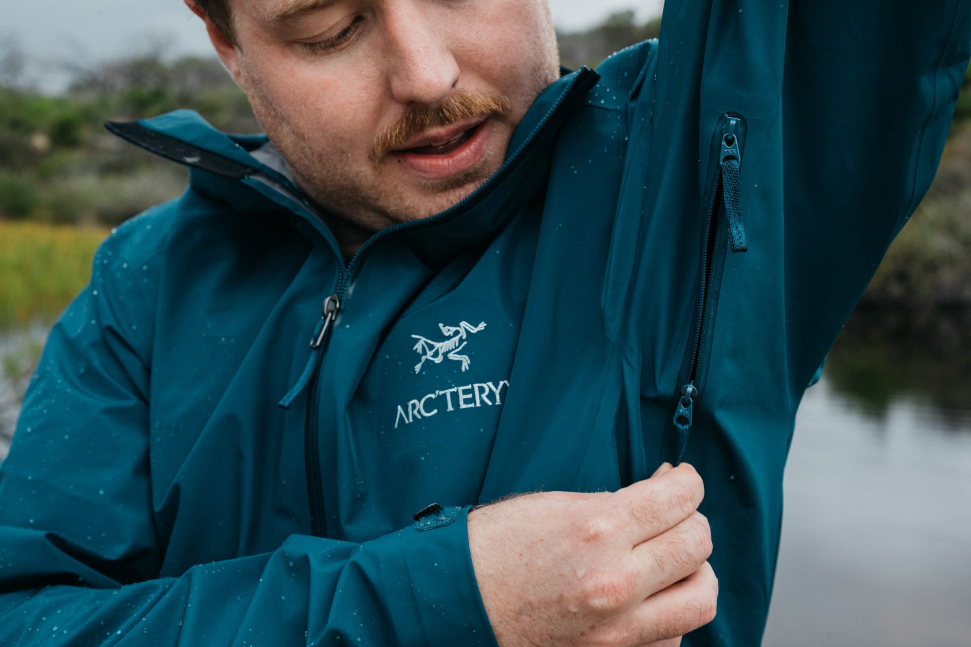 Arc’teryx Have Evolved Into One Of Our Favourite Outdoor Brands, Matt Wiseman - Arc’teryx, Outdoor Brands, Jacket, @mattwisemanmedia, rain jacket, waterproof