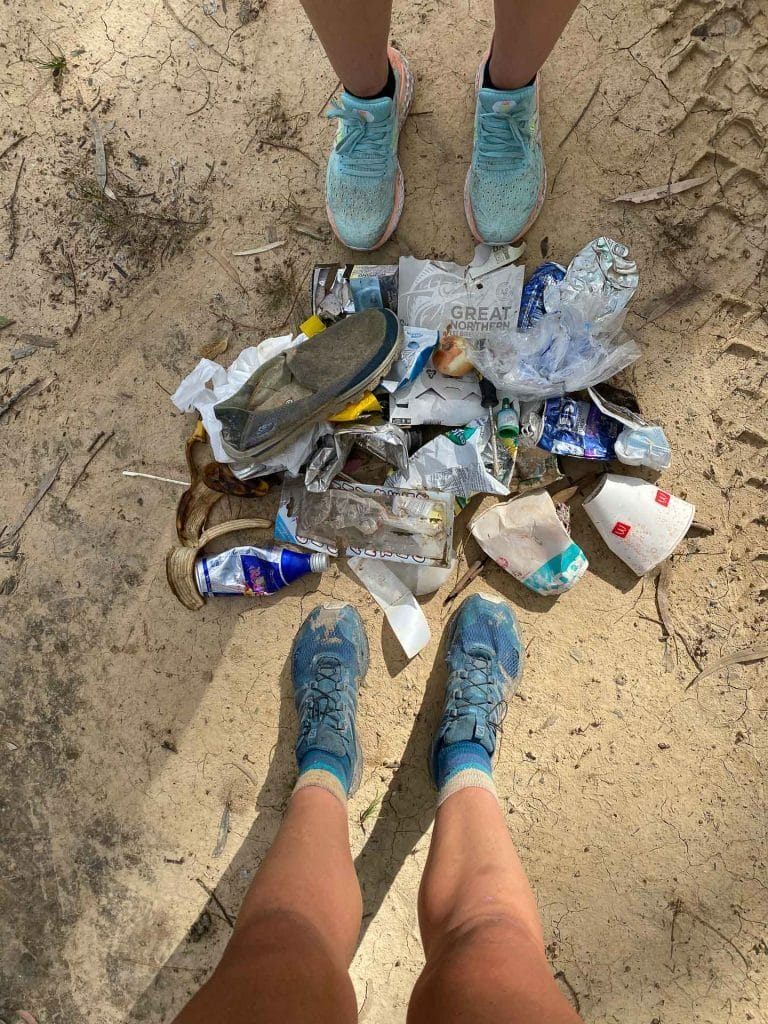Clean Up Australia Day, sports activism, for wild places, take three for the sea, rubbish, litter