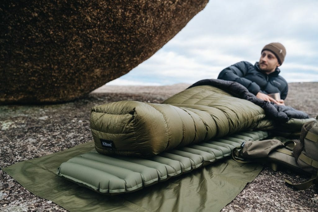 Alton Goods Ultralight Top Quilt Sleeping Mat Review