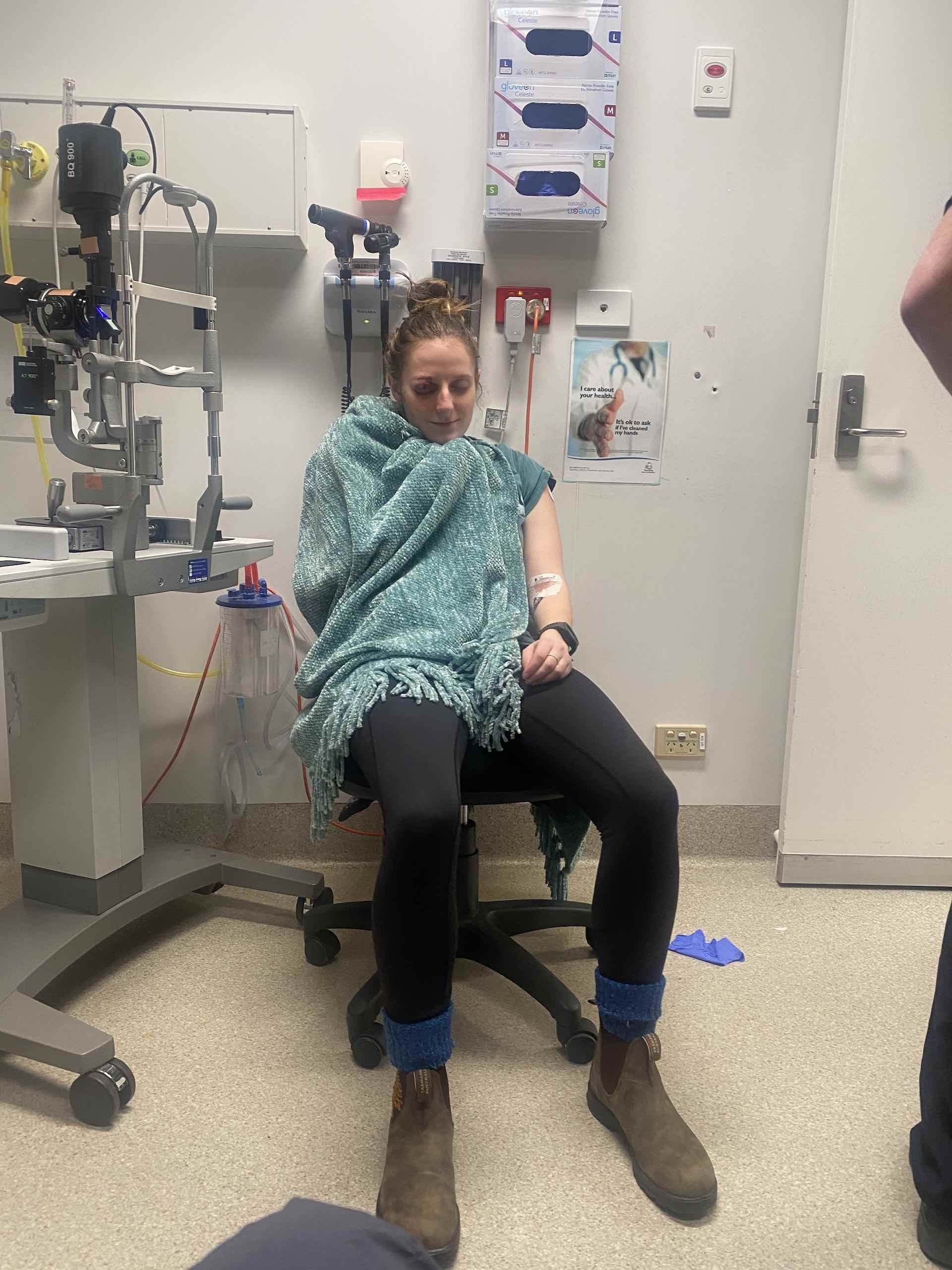 Getting Into a Sticky Situation, Alissa Ward - Hiking, Injury, First Aid