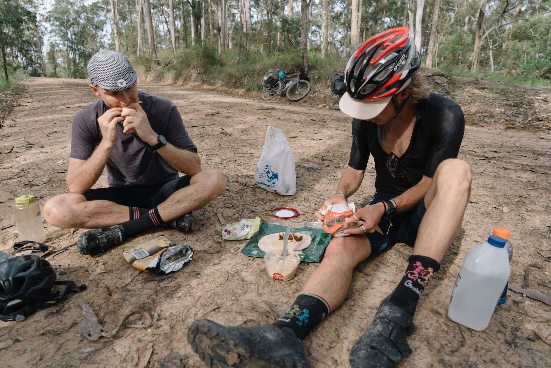 Friendship and Freedom on a 9 Day Cycle From the Gold Coast to Sydney, Tait Hearps - Photos by Josh Lynott, Bikepacking, East Coast, road, snack