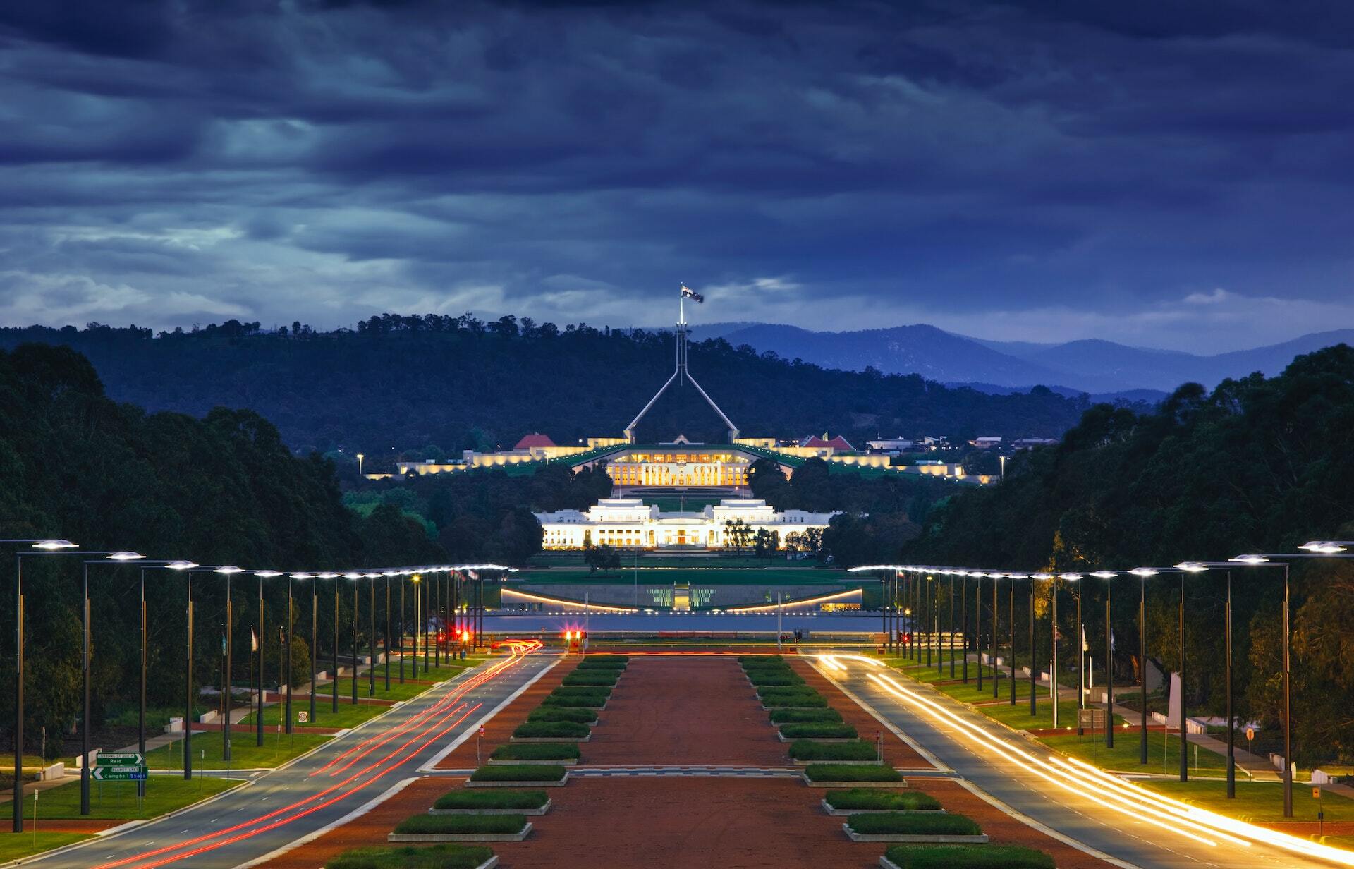 Parliament House, Canberra, election