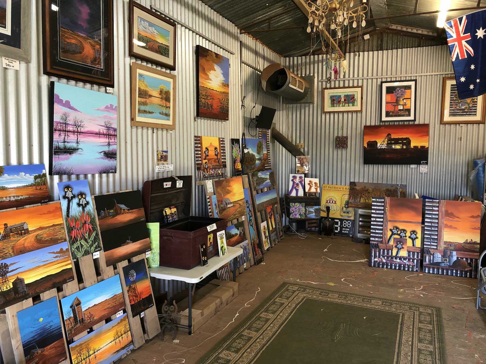 The Tiny Towns of Outback NSW, Iesha McRae, Silverton, John Dynon Gallery