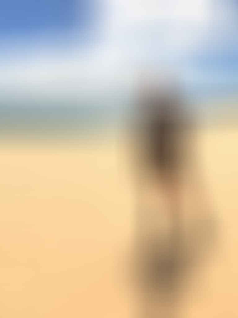 Rainbow Beach to Freshwater Camp Loop – An Overnight Hike in Great Sandy National Park,beach hike, person Lauren Chuter