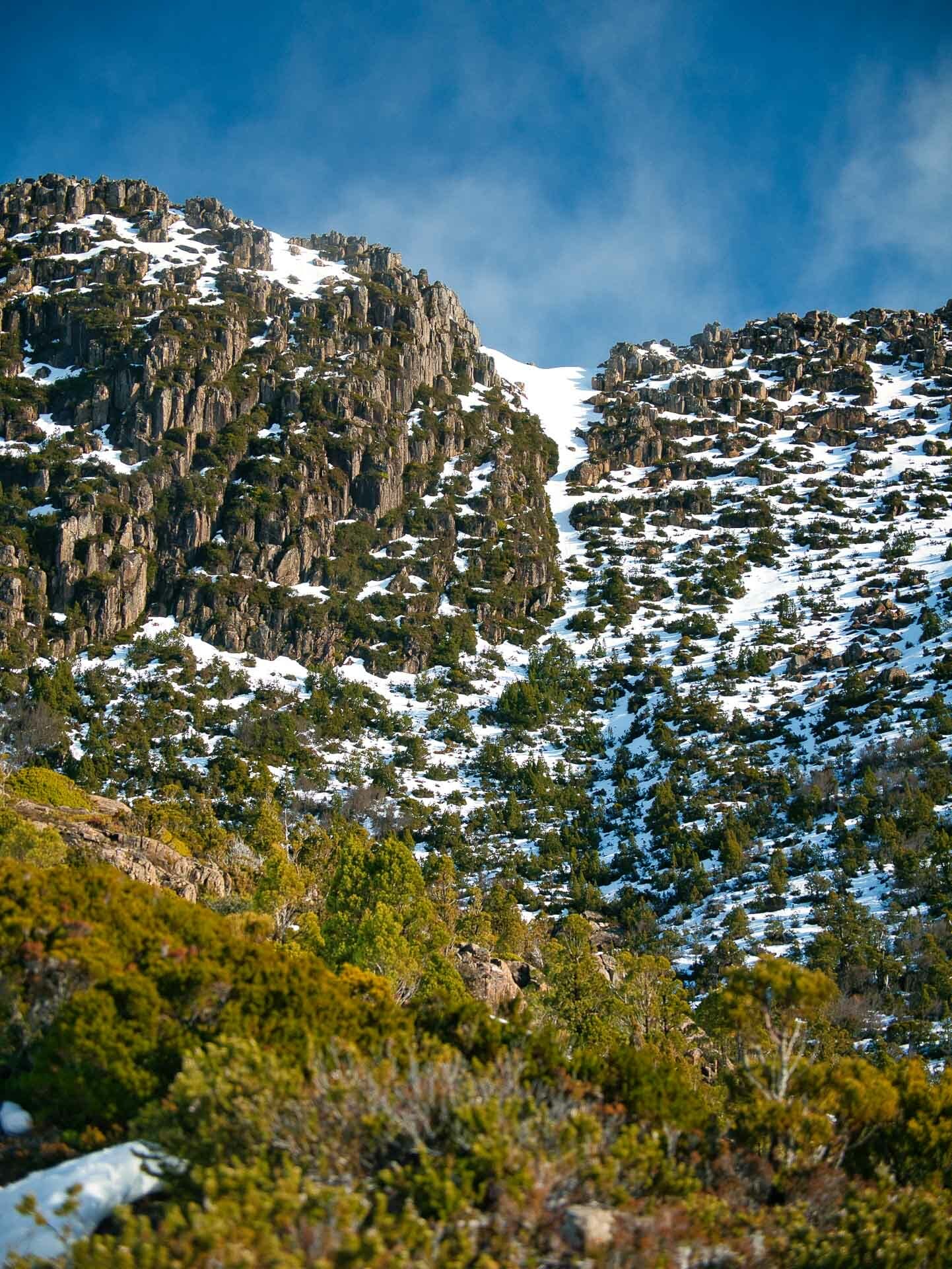 Embracing Snowy Mount Field National Park (And Making it Home For Dinner), Ben Well, tarn shelf, rodway range, tasmania, snow,