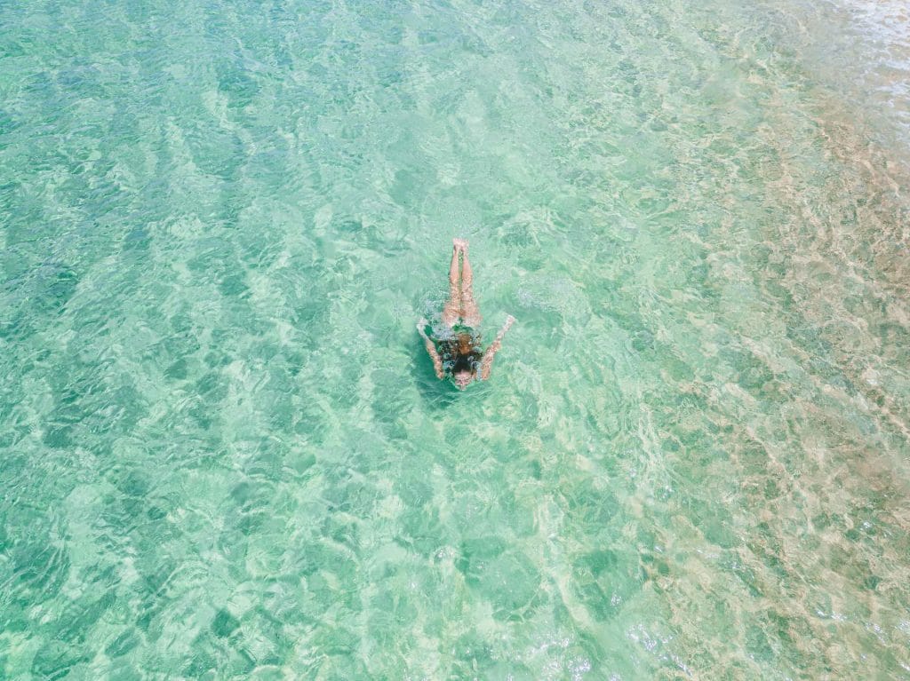 I Went Wild Swimming Every Single Day For a Year – Here’s What I Learned, sophie turner, person, swim, clear water
