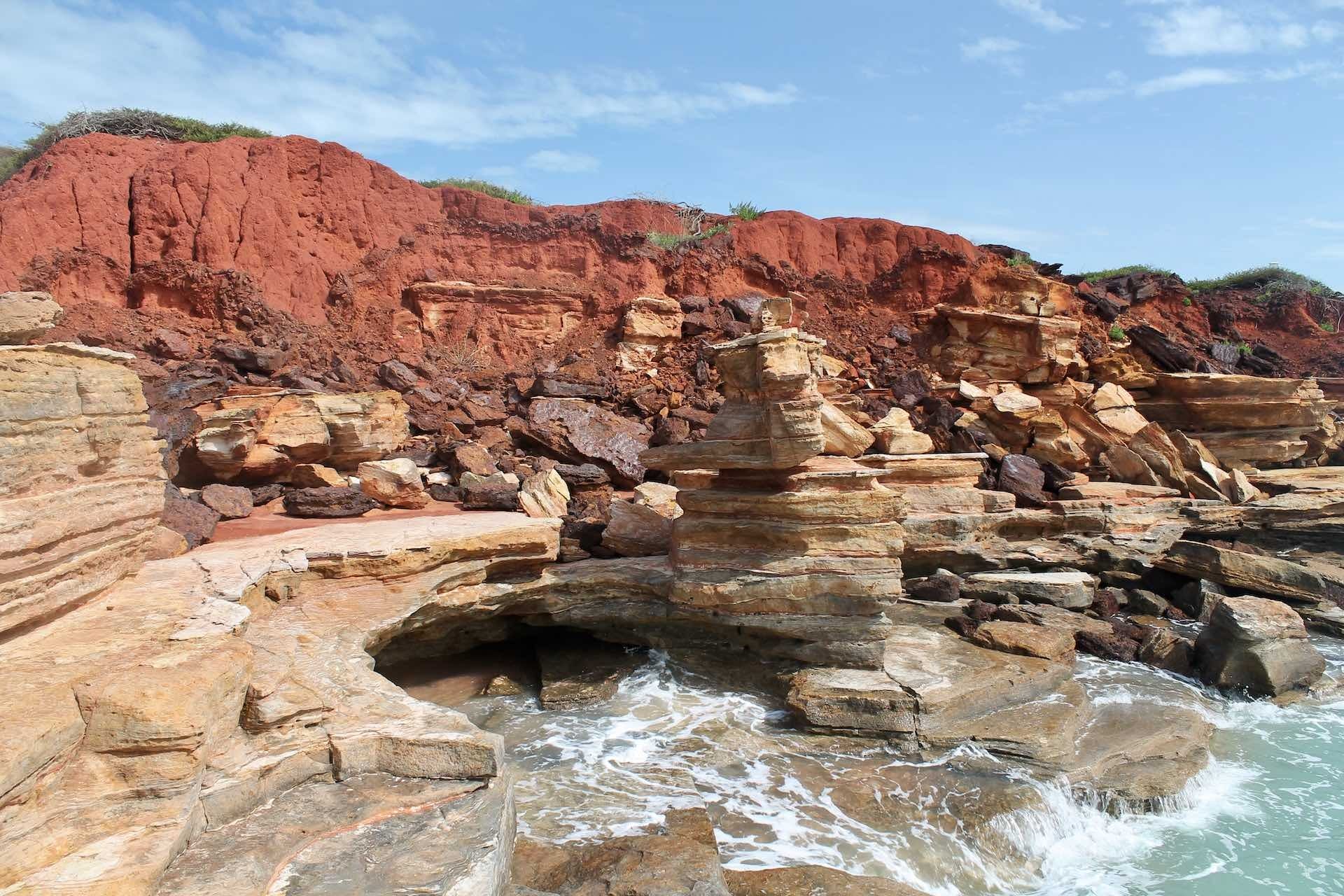 Finding Adventures in Broome – It’s More Than a Base for Kimberley Adventures, Tom Bevan, rocks, water, ocean