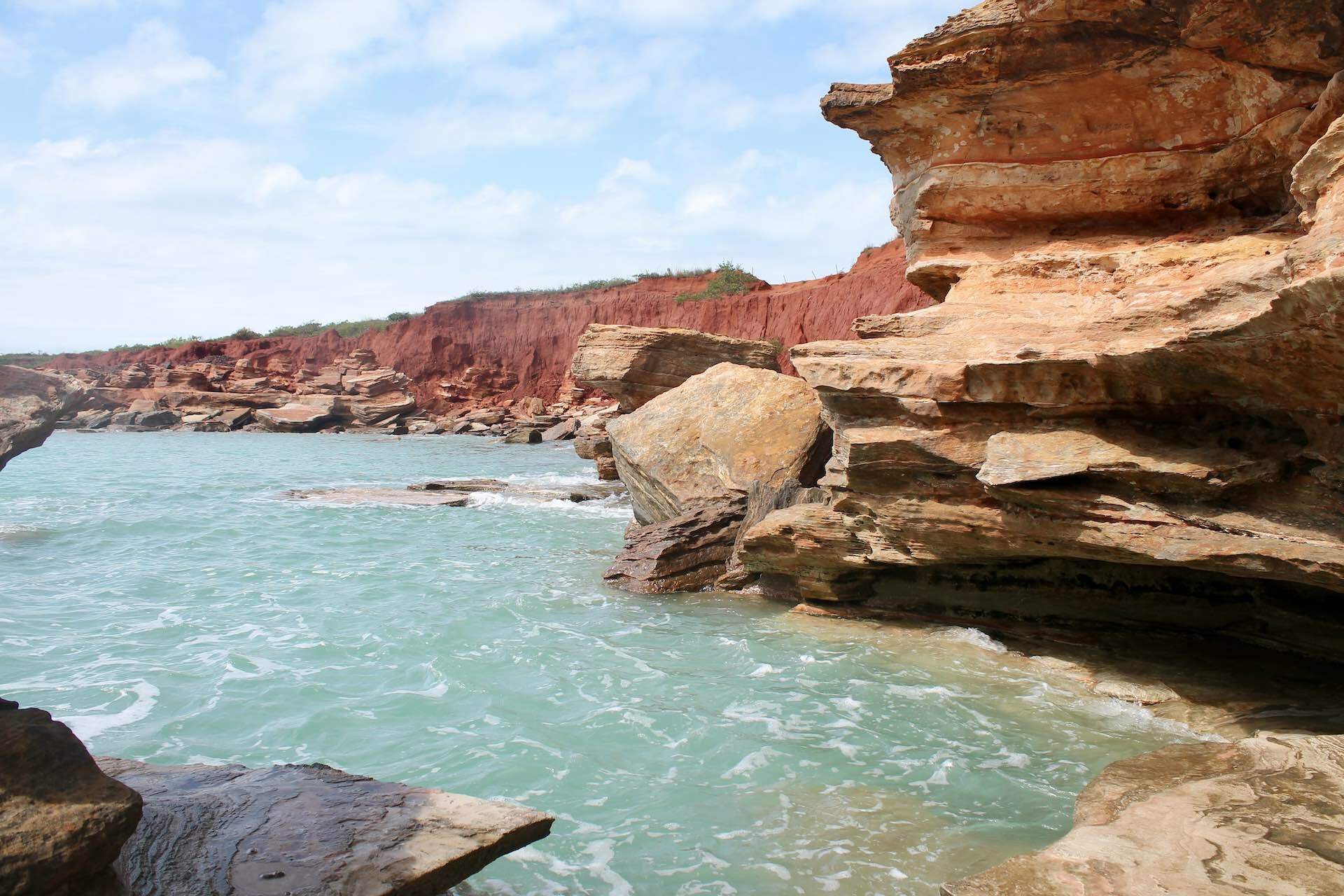 Finding Adventures in Broome – It’s More Than a Base for Kimberley Adventures, Tom Bevan, rock, ocean, blue