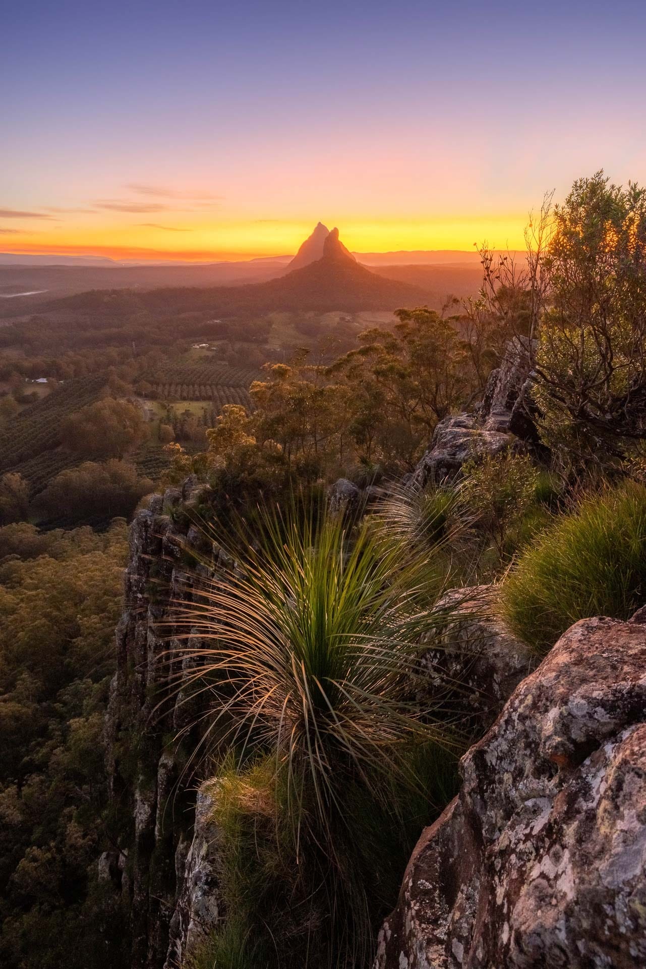 Your Sunshine Coast Hit List, Jarrod Andrews, famil, queensland-1-2, glasshouse mountains, mount coonowrin, mount beerwah,