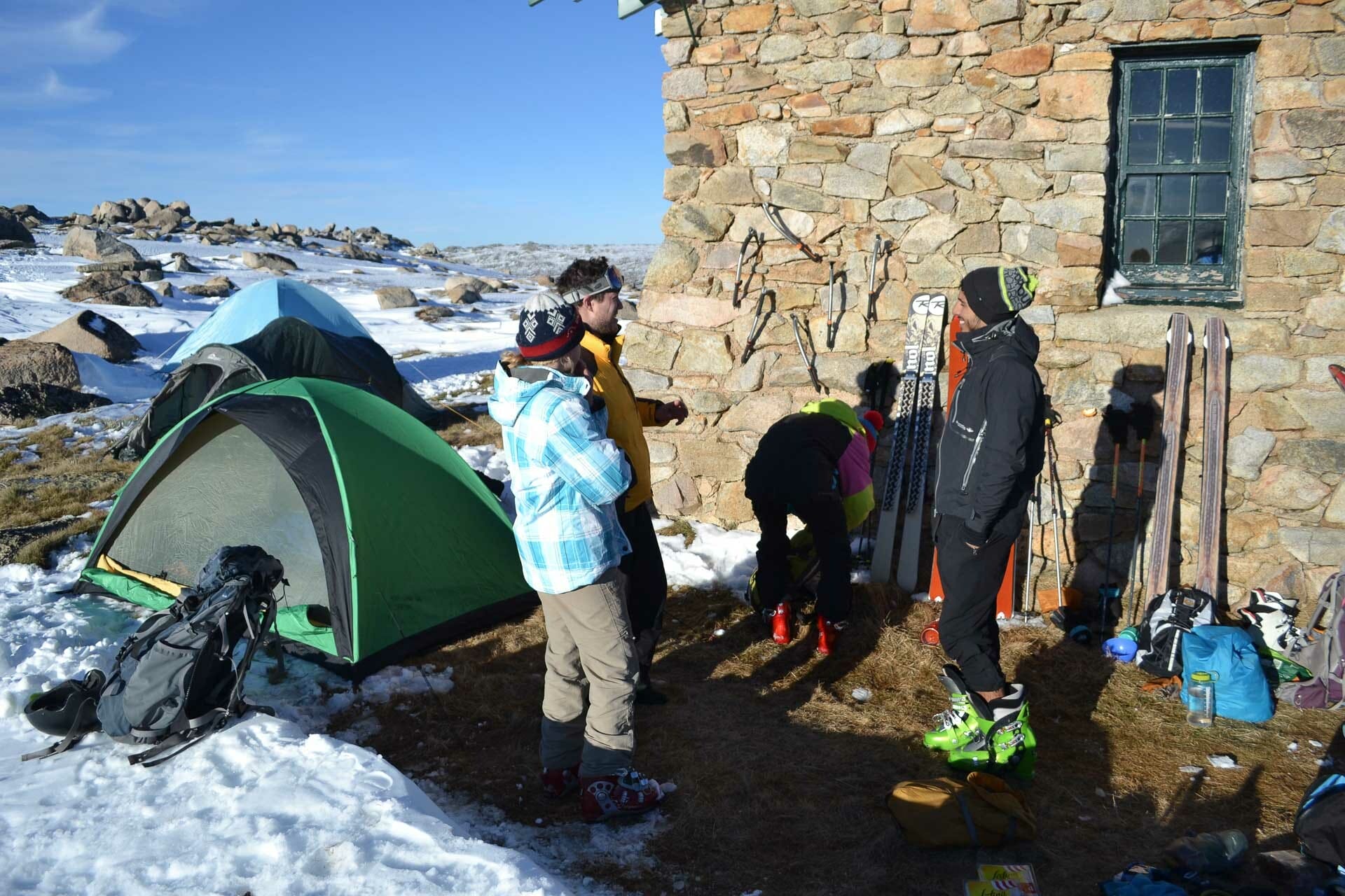Paradise Lost: Inequality in the Australian Alps, luke robbins, snowy mountains, kosciuszko national park, camping, hut, snow