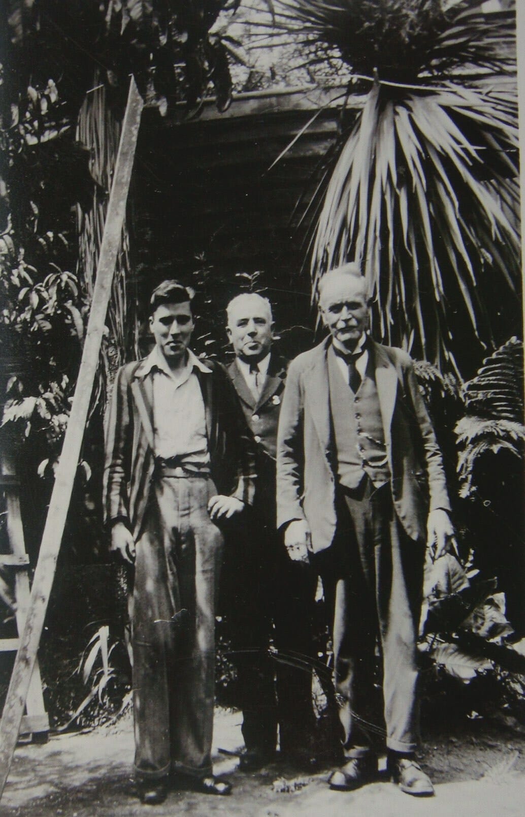 Tracing My Family Tree Through Picturesque Tasmania, Roz Glazebrook, black and white photo, family, men