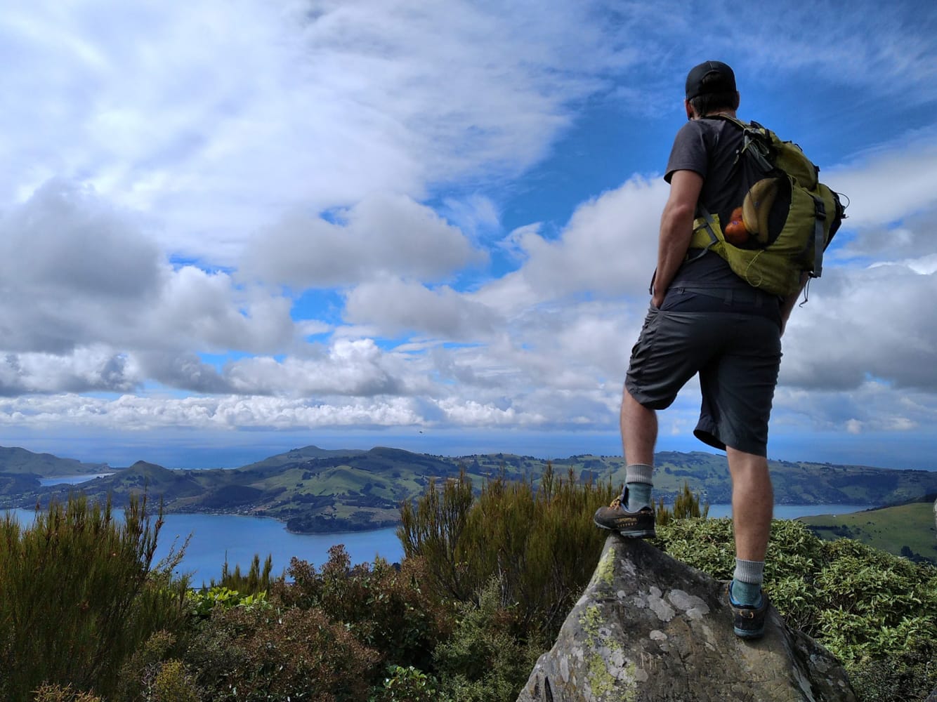 Dunedin is an Unsuspecting Adventure City on NZ’s South Island, Myrthe Braam, person, view, mountain