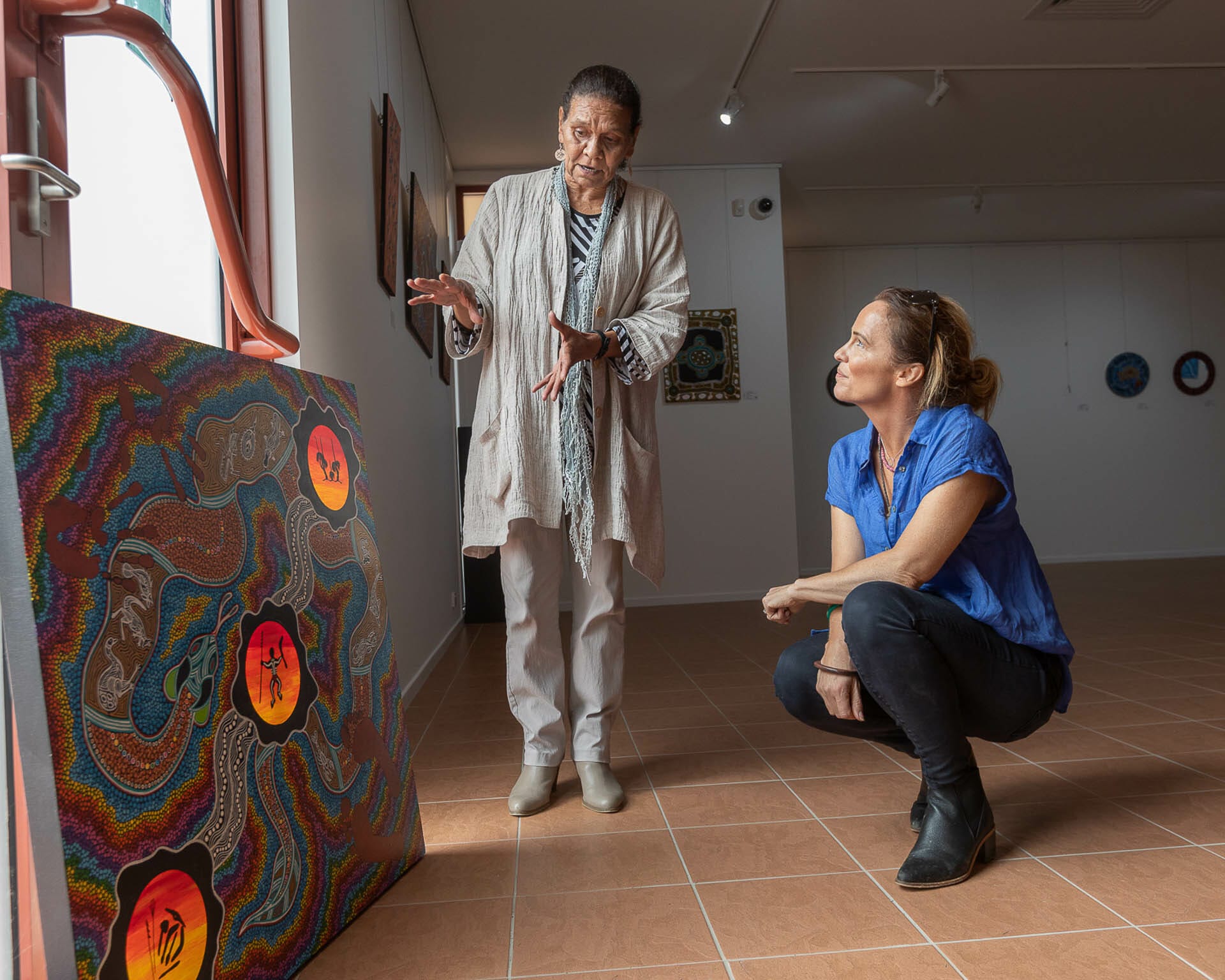 Waterfall Way Dreaming: Important Ways To Engage With Gumbaynggirr, Dhanggati and Anēwan Culture on Your Journey, Tim Ashelford, art