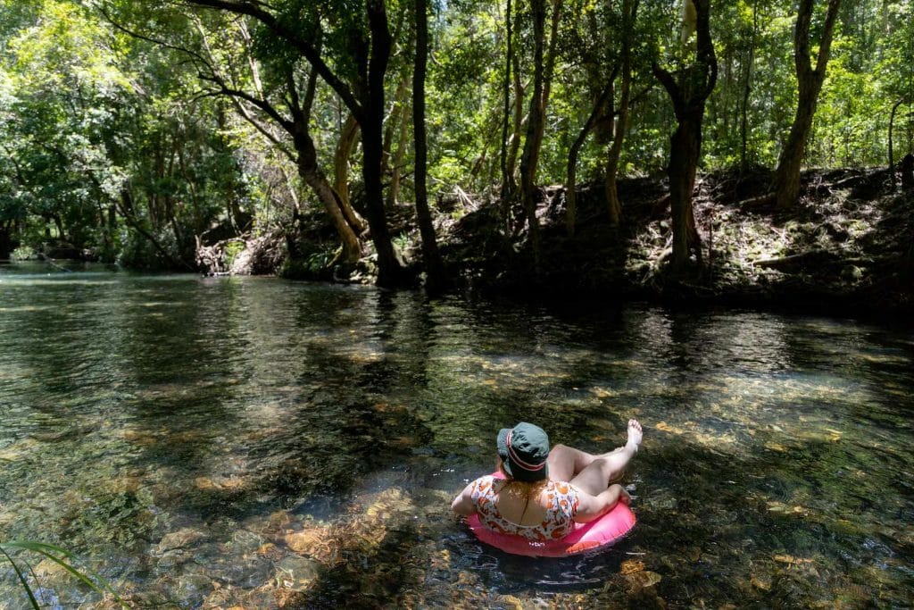 Must-See Stops When Driving Waterfall Way, Anna Wall, promised land swimming holes, person, water