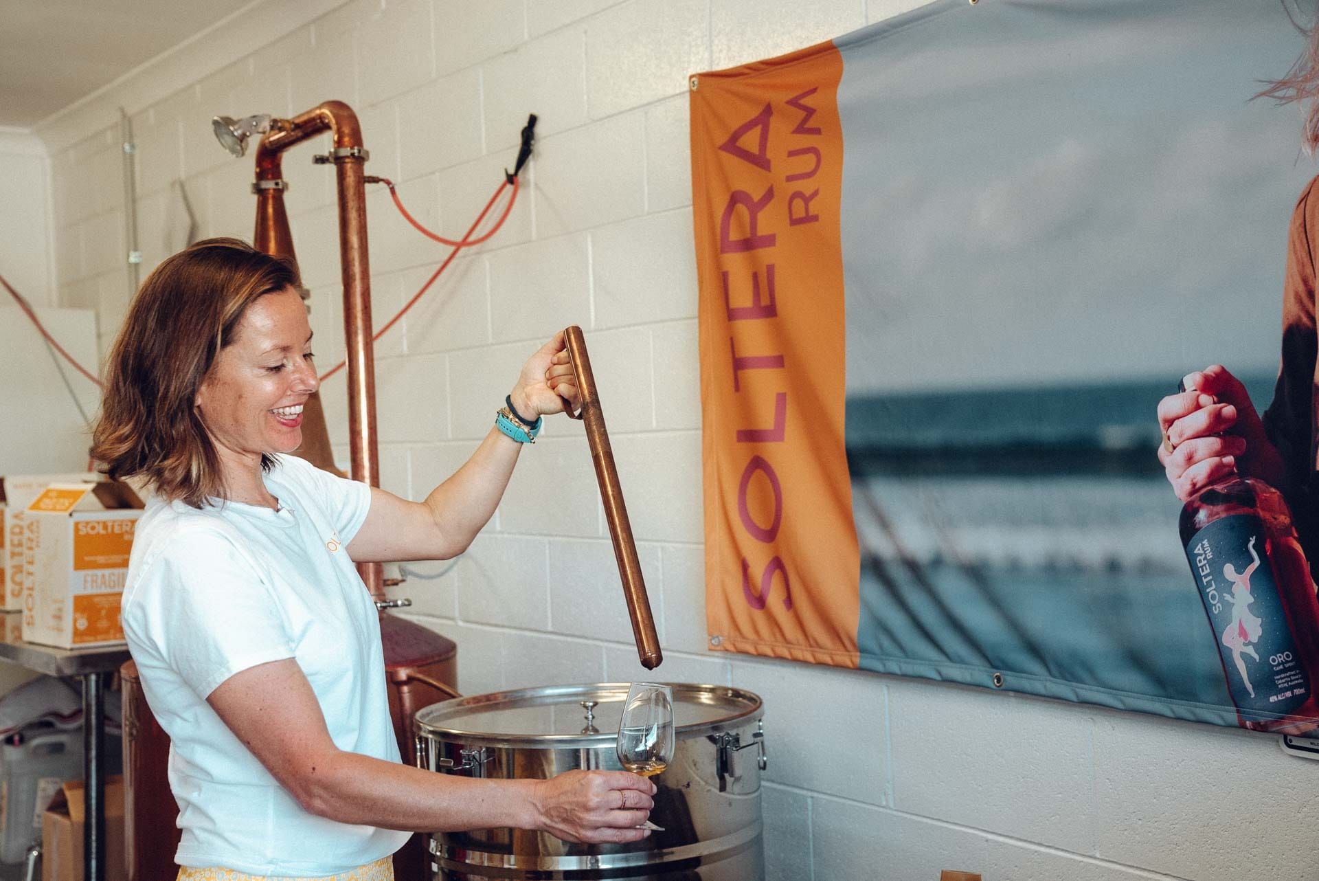 My Backyard: Turtle Swimming and Tipple Tasting on the Tweed,Brooke Nolan, rum, rum making, person