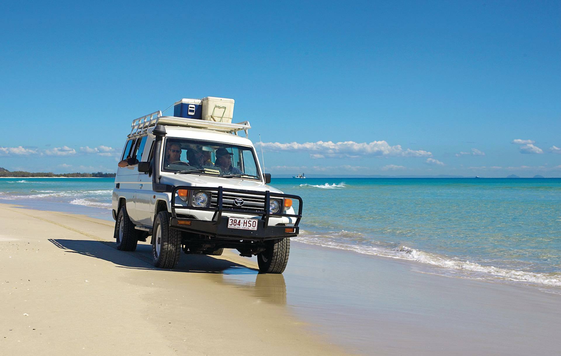 Moreton Island Camping: A Guide to Staying at One of Brisbane's Neighbouring Islands, TEQ, 4wD, beach
