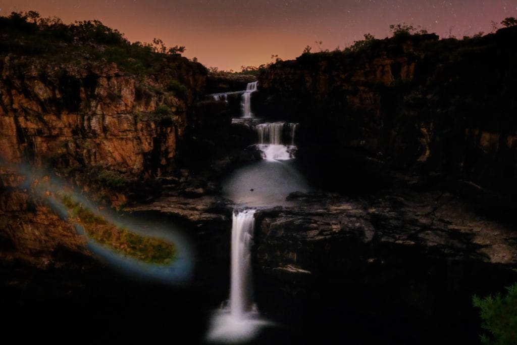 Ensuring the Preservation of Culture on WA’s Mitchell Plateau, Matthew Birch, Mitchell Falls, waterfall, film photo, Kimberley