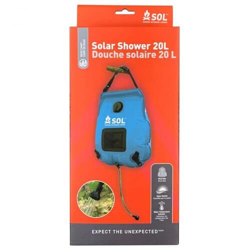 SOL 20L PACKABLE SOLAR SHOWER