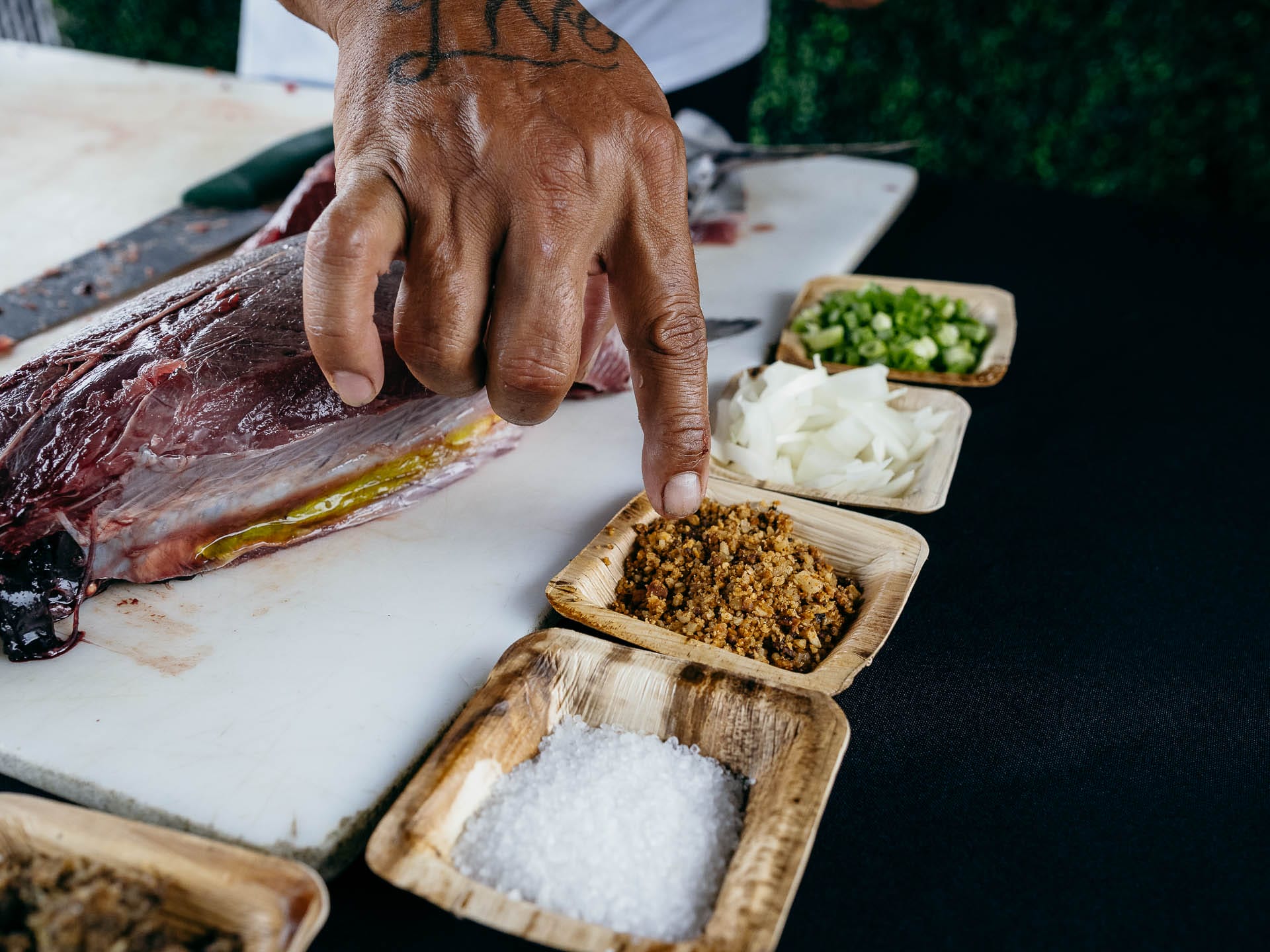 Day 5 - Deep Sea Fishing & Poke, fish, Matt Horspool, tayla gentle, hawaii