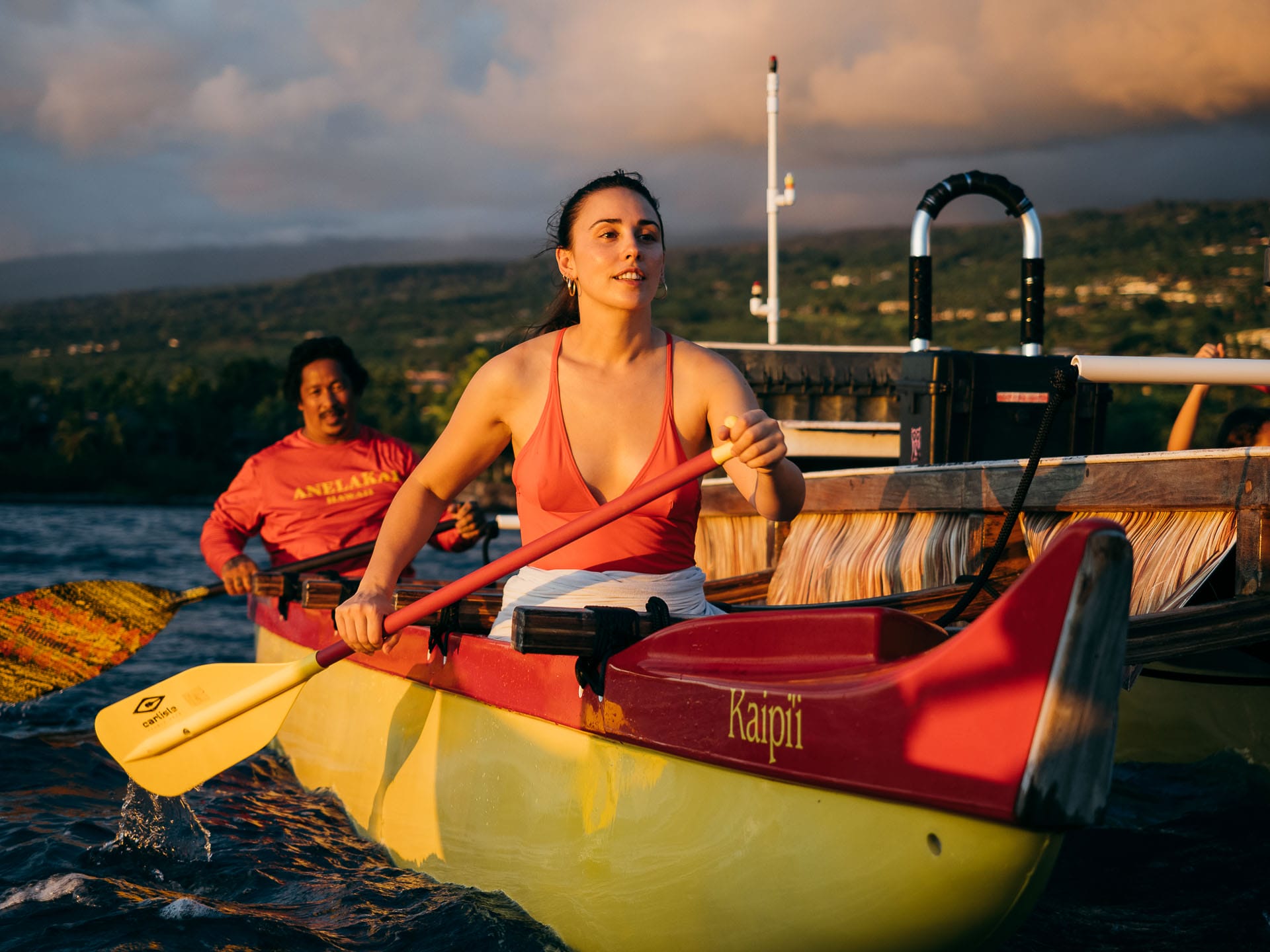 Day 9 - Mantas, canoe, outrigger, Matt Horspool, tayla gentle, hawaii