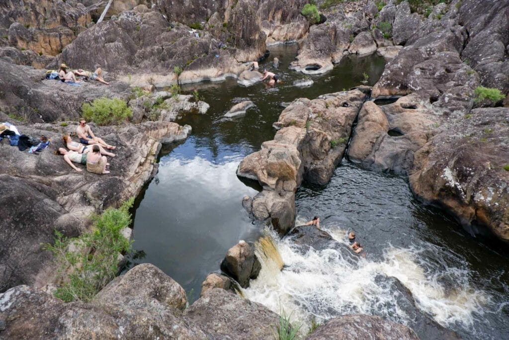 Boonoo Boonoo Falls: A Guide to Swimming in These Northern NSW Rock Pools, Sian Brain, river rockpools, wild swimming